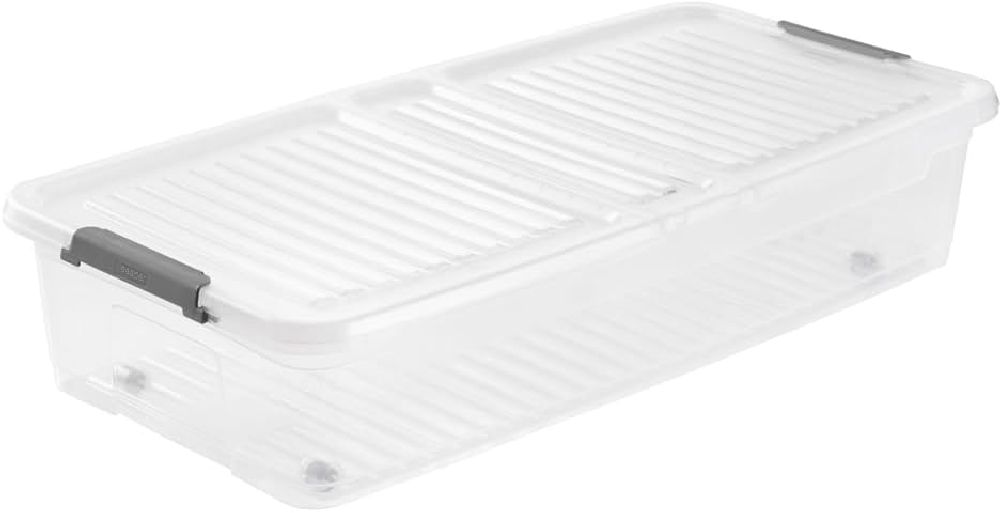 Darmowa Dostawa - Pojemnik do przechowywania 77x38x16 cm przezroczysty Keeeper Leo 1100000100000