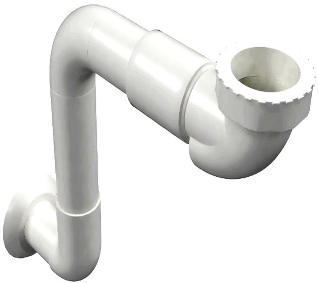 Darmowa Dostawa - Syfon do umywalki rurowy biały Actima INNL1219SET01WH