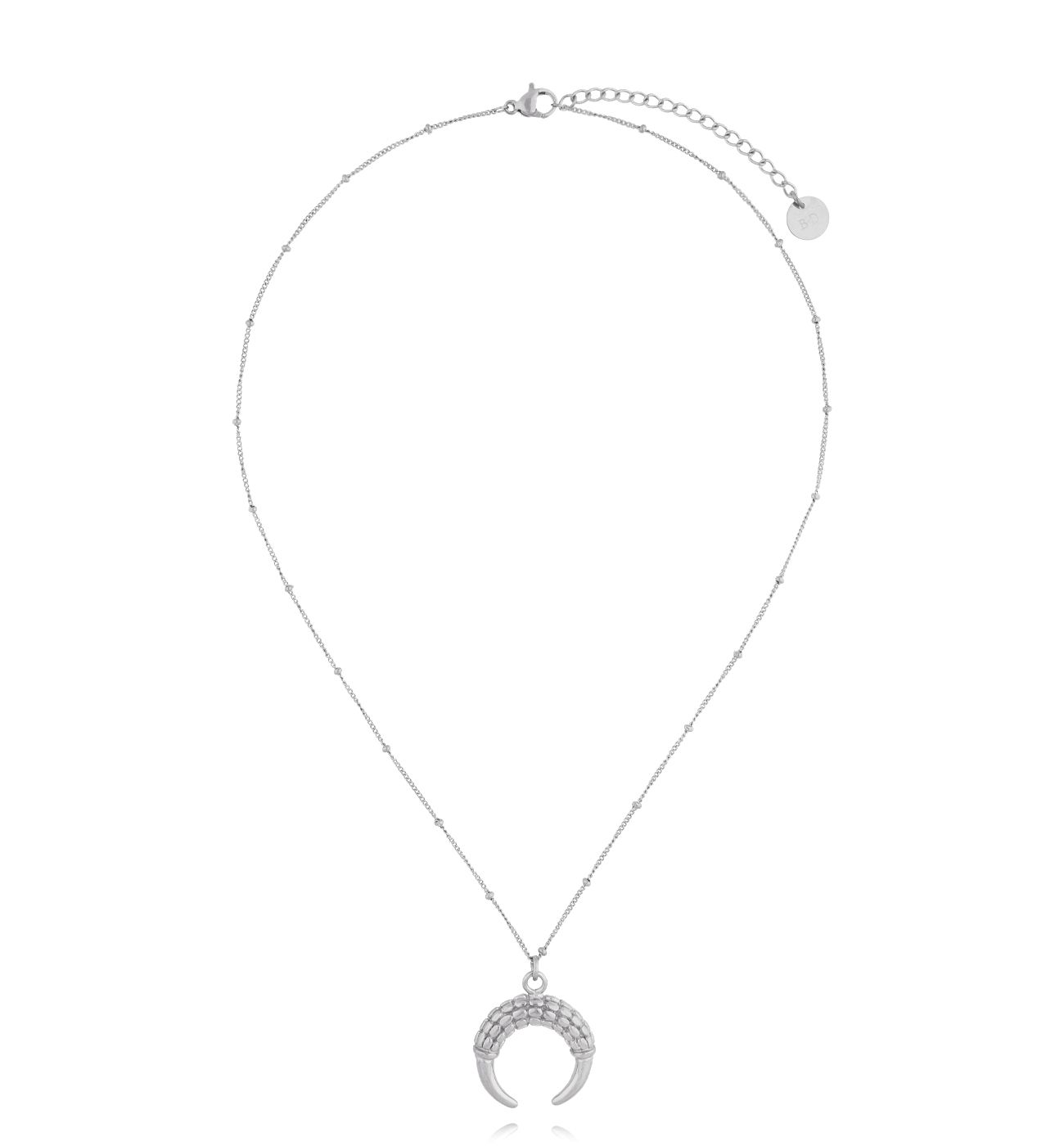 Naszyjnik srebrny z księżycem Gatsu NSA0846