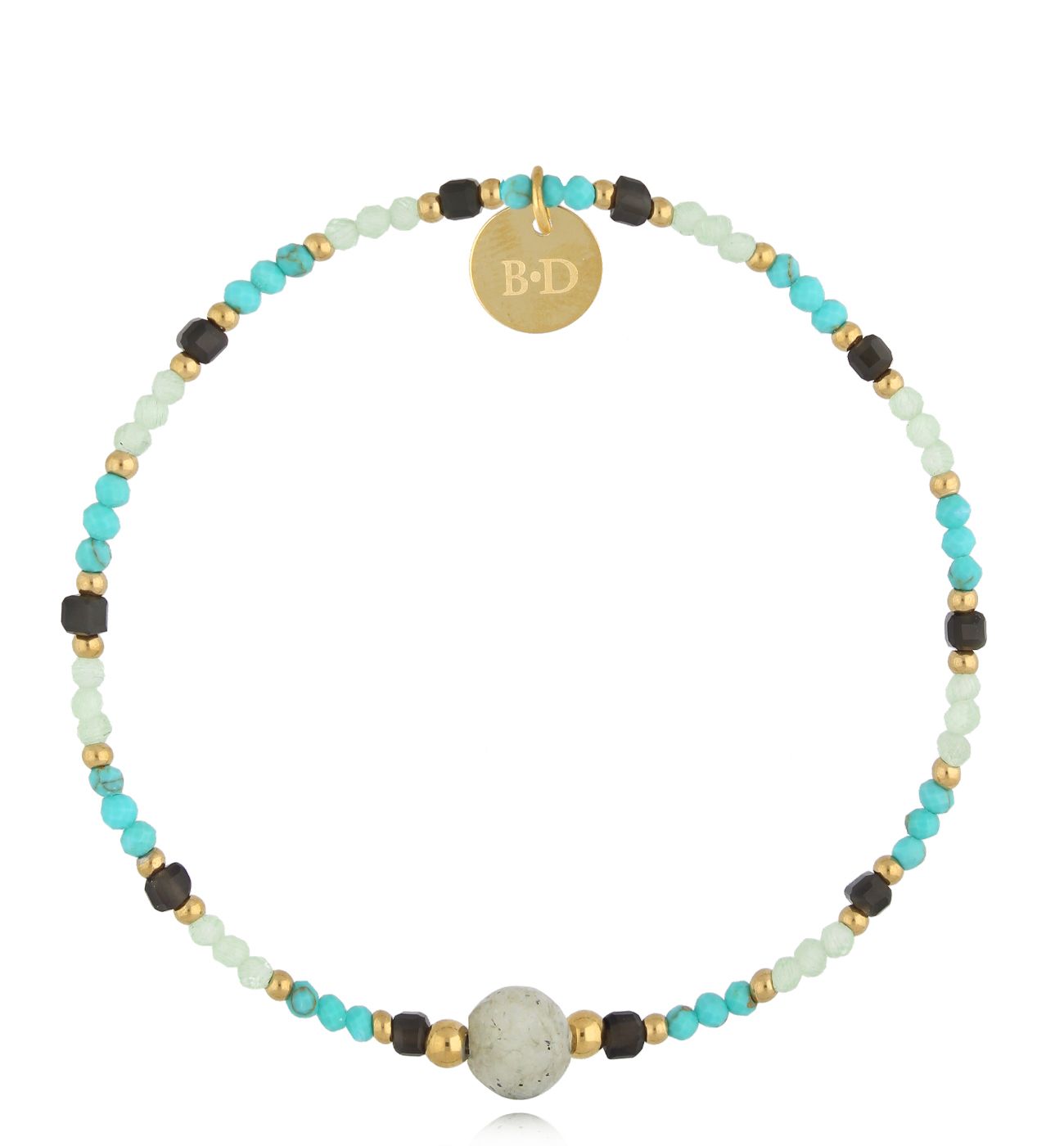 Bransoletka z turkusami Zuhra - By Dziubeka