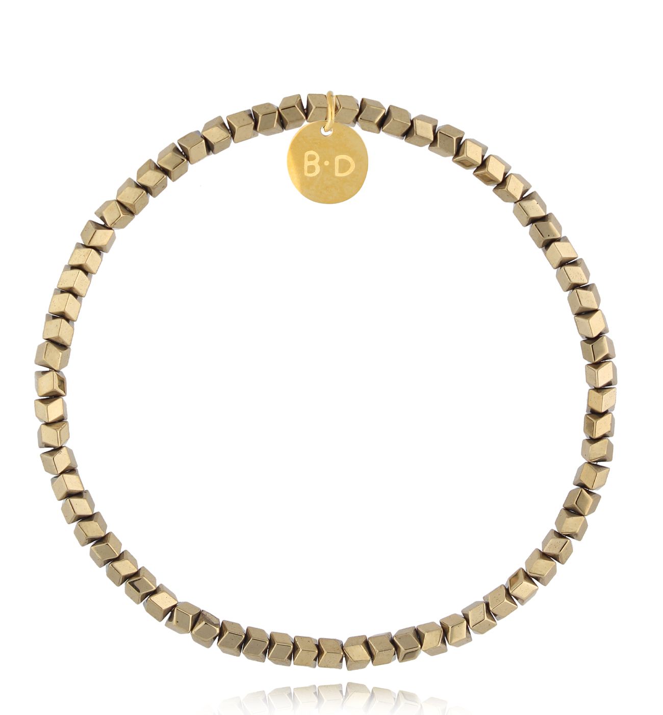 Bransoletka ze złotymi hematytami Sparkle BTW2344