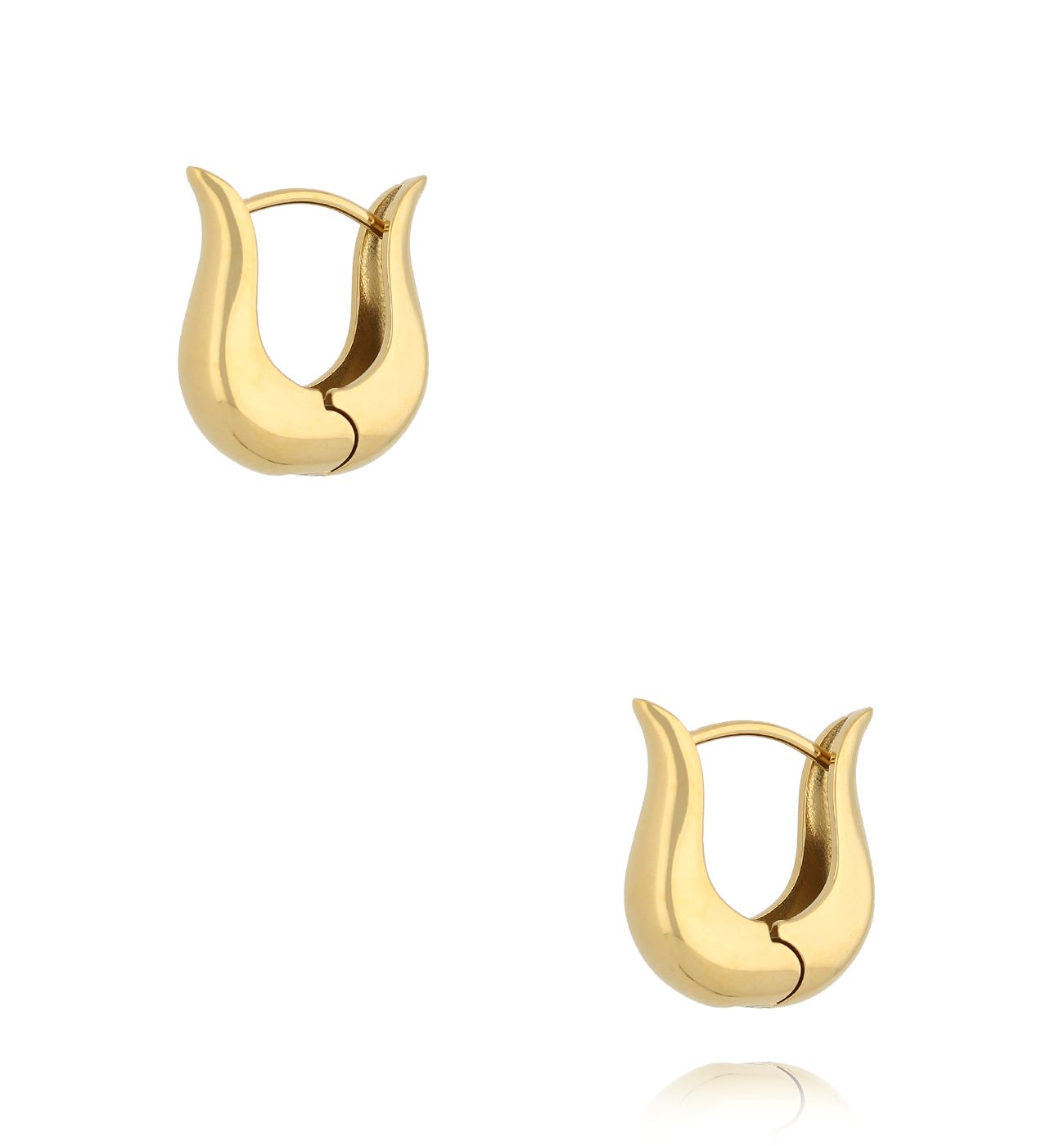 Kolczyki złote Passione - By Dziubeka