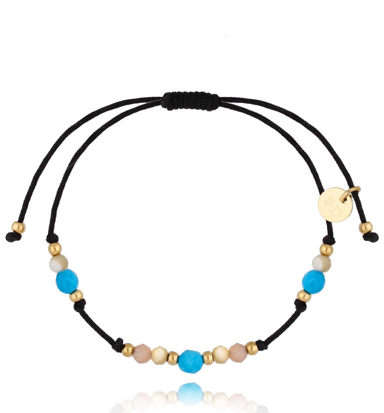 Bransoletka z turkusami Universe Stones - By Dziubeka