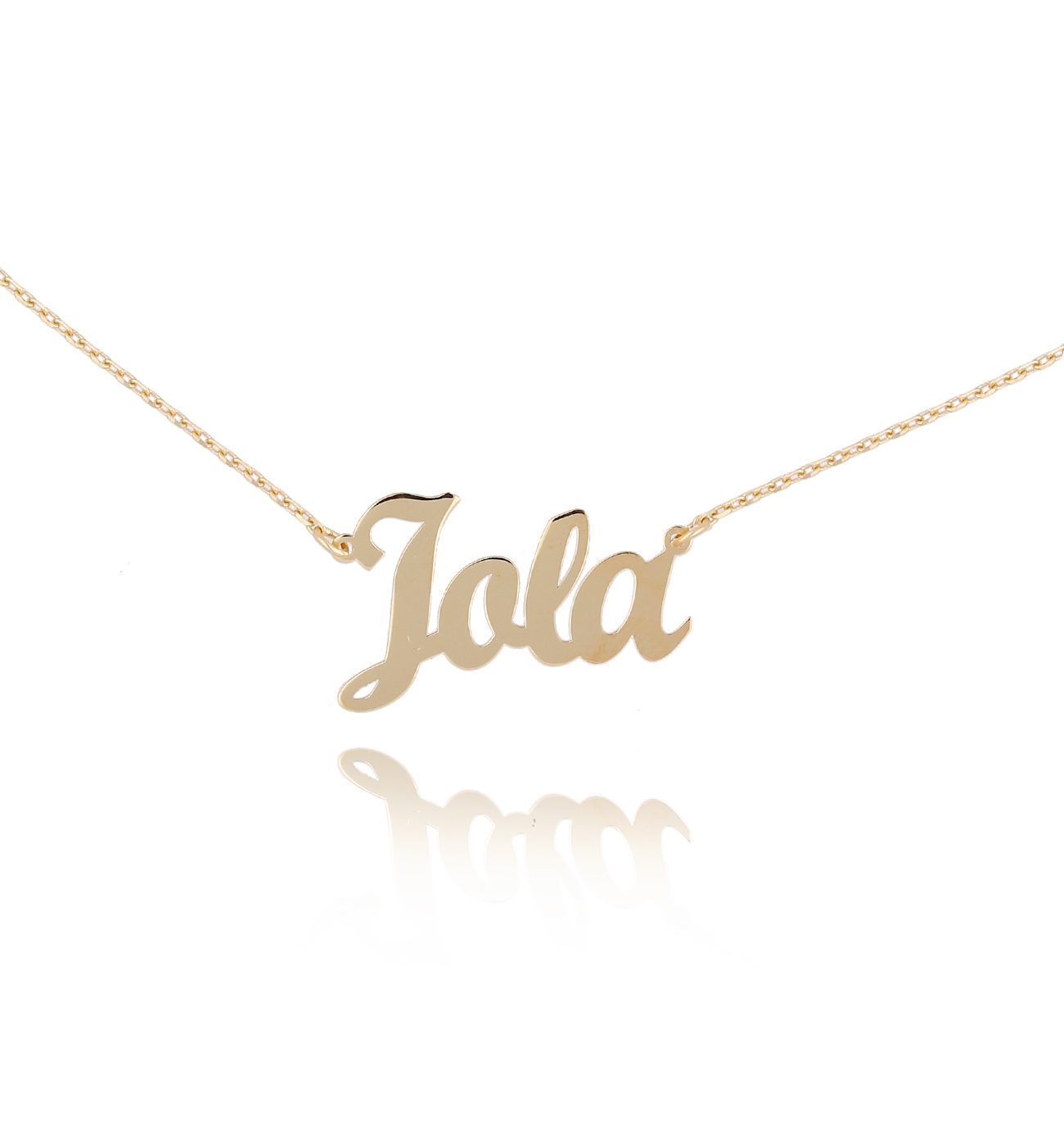 Naszyjnik pozłacany JOLA - By Dziubeka