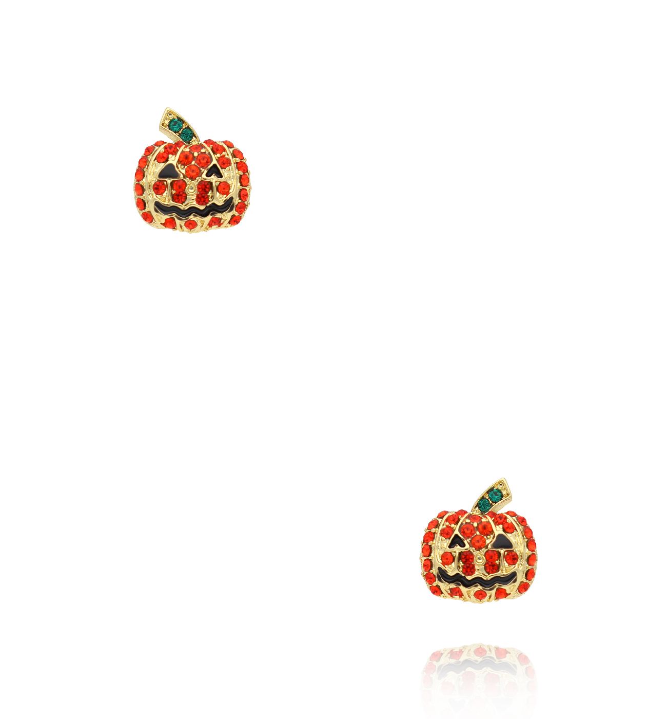 Kolczyki dynie Halloween - By Dziubeka