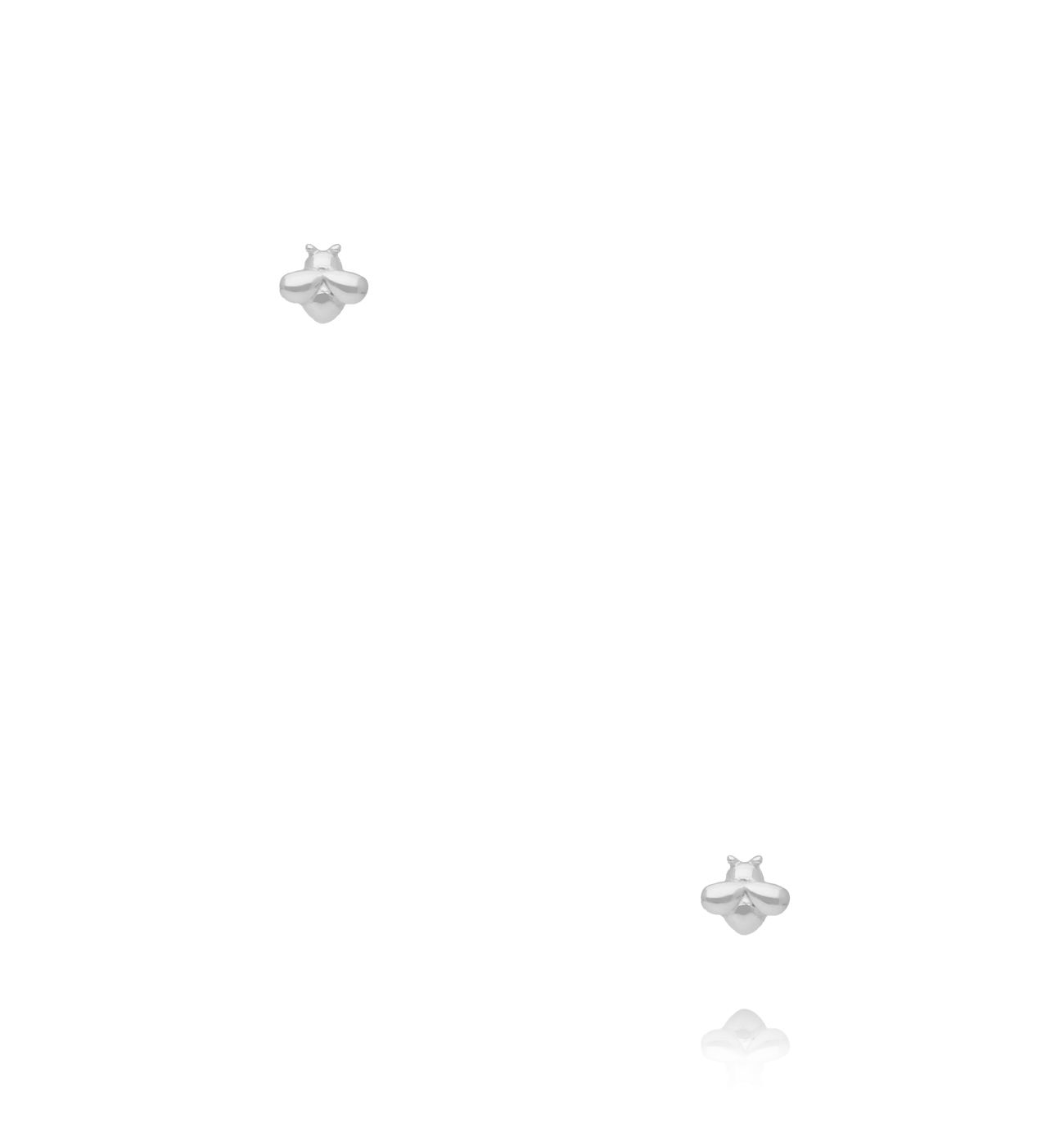 Kolczyki srebrne pszczółki KCA0095 - By Dziubeka