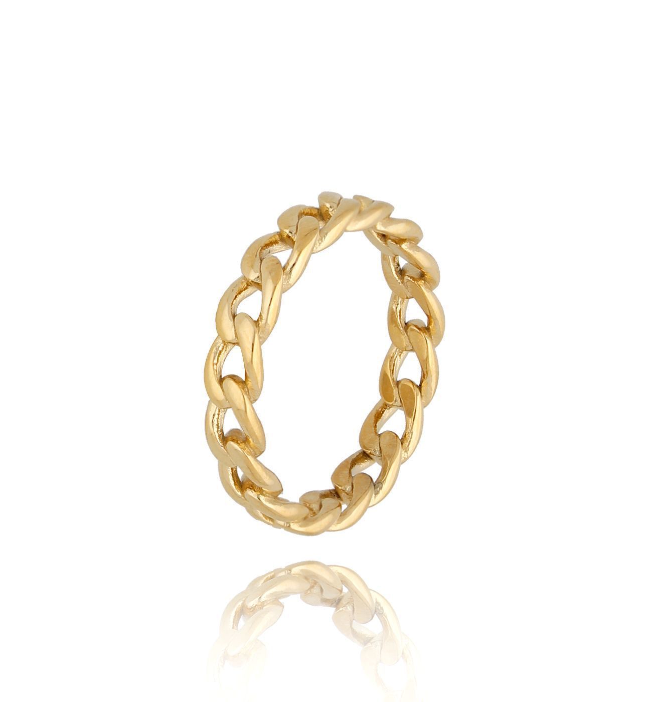 Pierścionek złoty pleciony Origin Gold - By Dziubeka