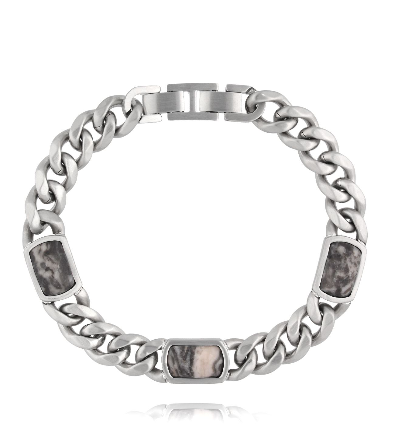 Bransoletka męska z jaspisami BMITC0962