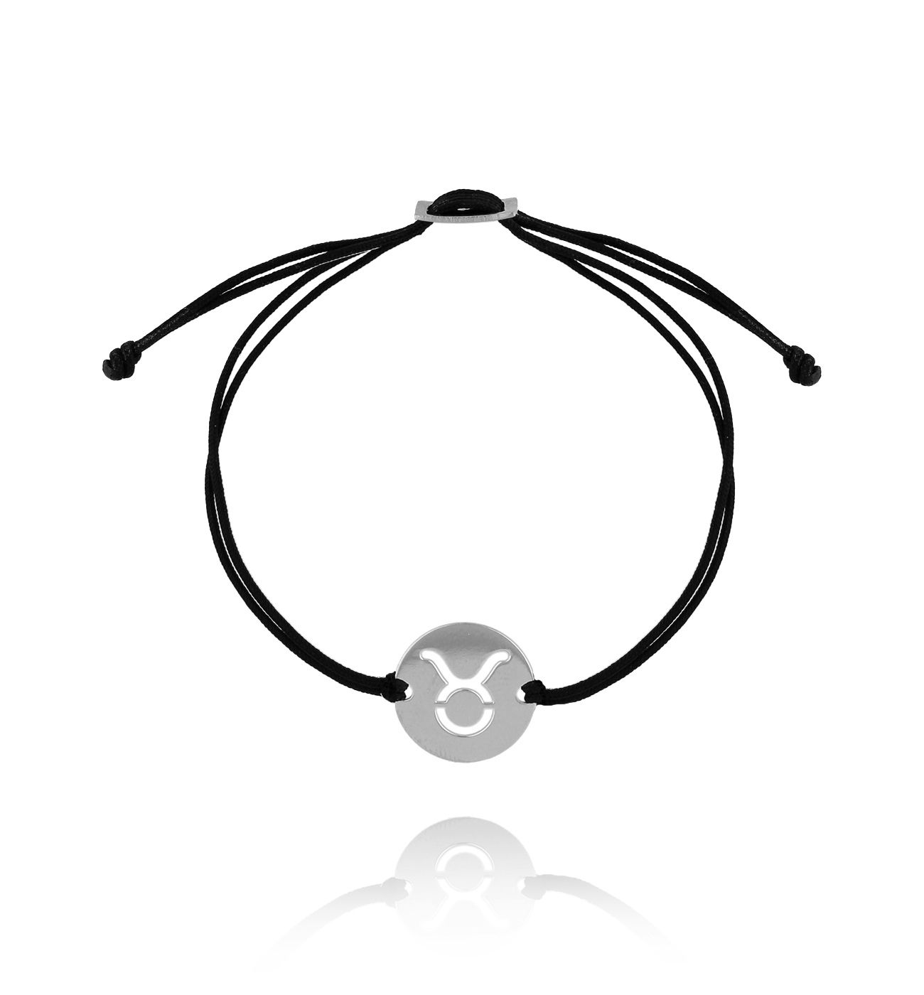 Bransoletka srebrna znak zodiaku BYK BSE0093