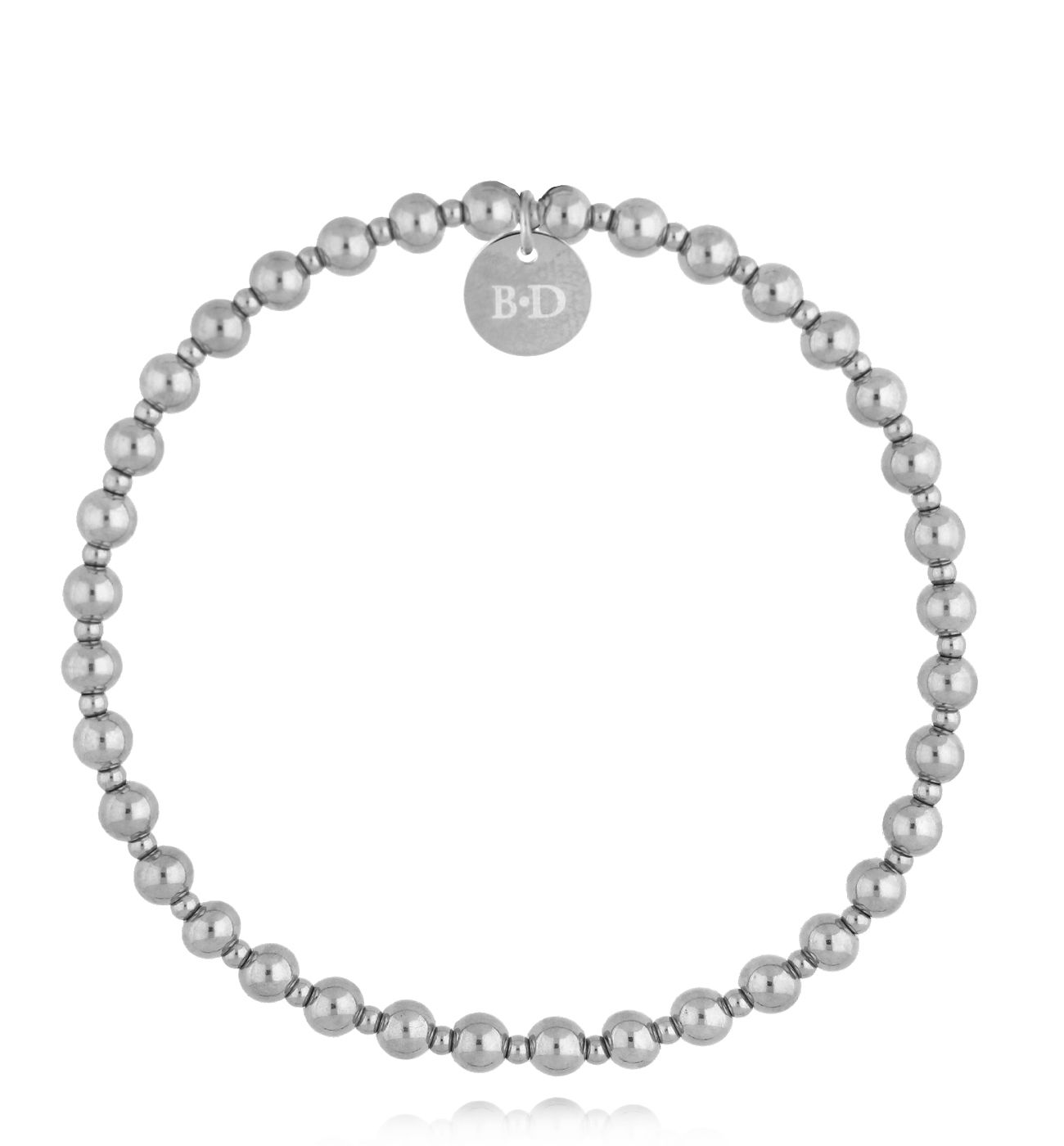 Bransoletka srebrna z kulkami Basic BSC1665