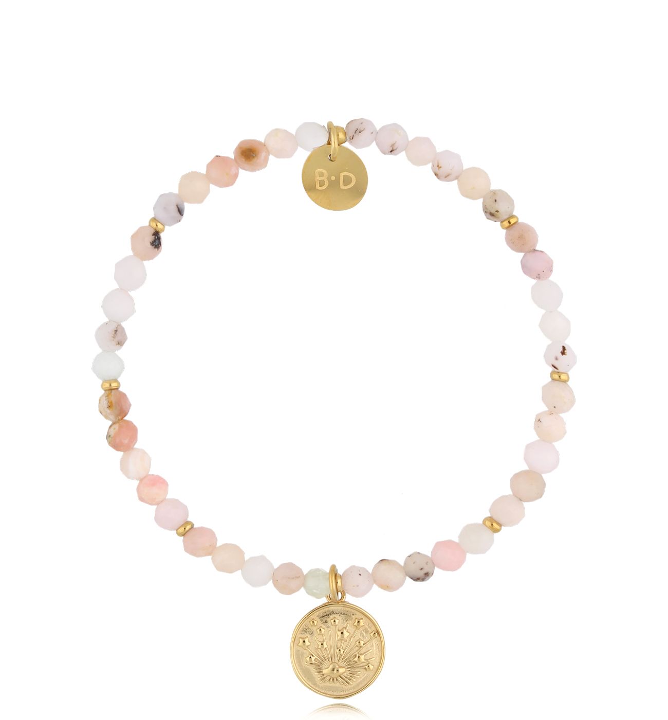 Bransoletka z różowymi opalami Point BTW1857