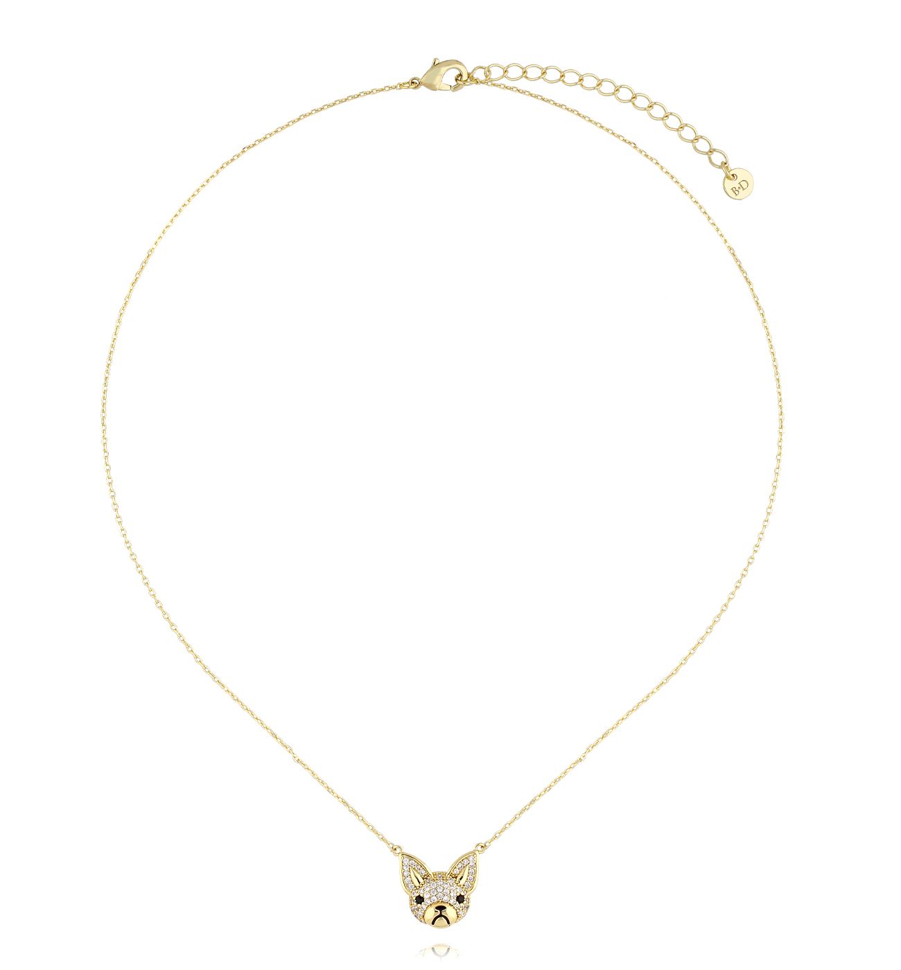 Naszyjnik z kotkiem złoty NLU0014