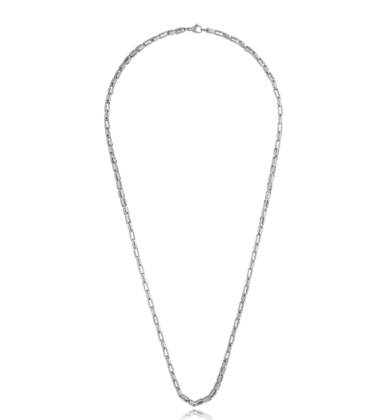 Naszyjnik męski srebrny łańcuch Mechanic NMITC0050