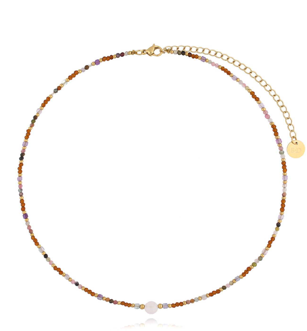 Naszyjnik z turmalinami Zuhra NSC0385