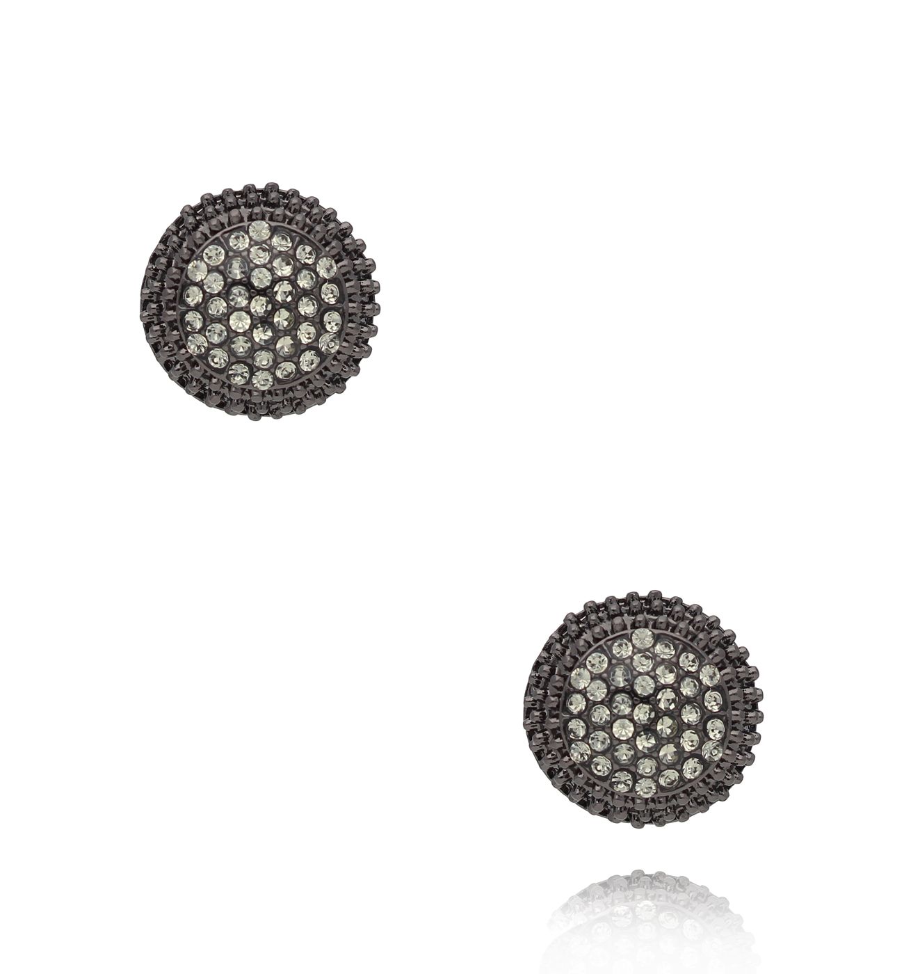 Kolczyki stalowe z cyrkoniami Fabiane - By Dziubeka