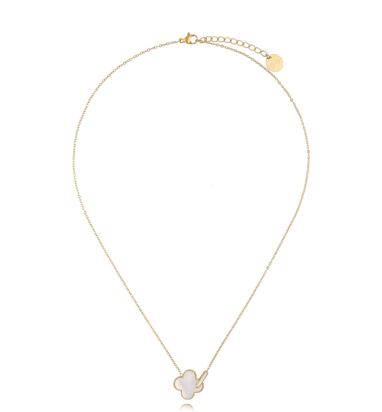 Naszyjnik z koniczynką Clovers NSY0260