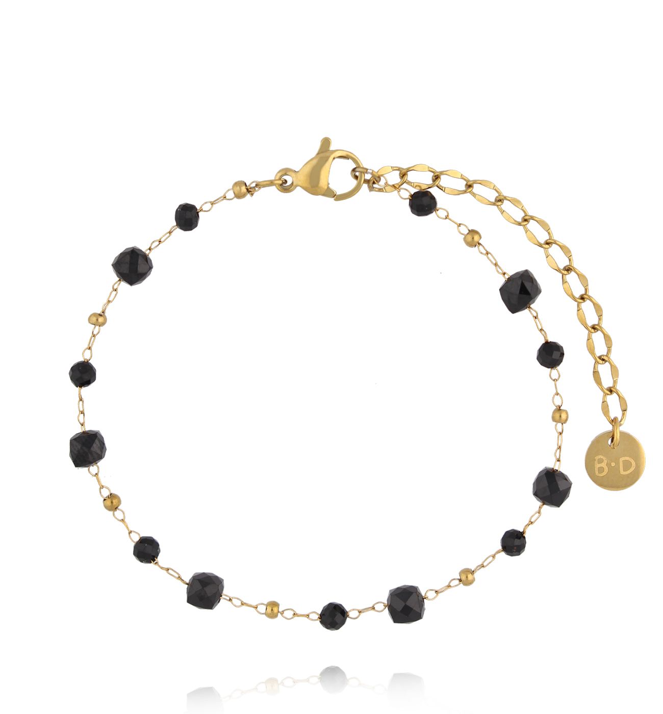 Bransoletka z turmalinami złota BPA0561