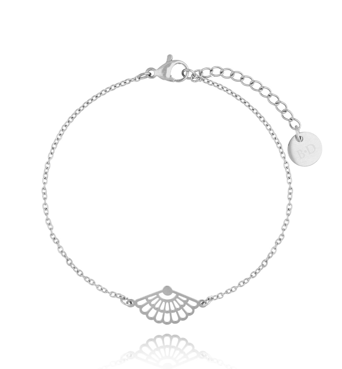 Bransoletka srebrna z wachlarzem Penzima BSA0534