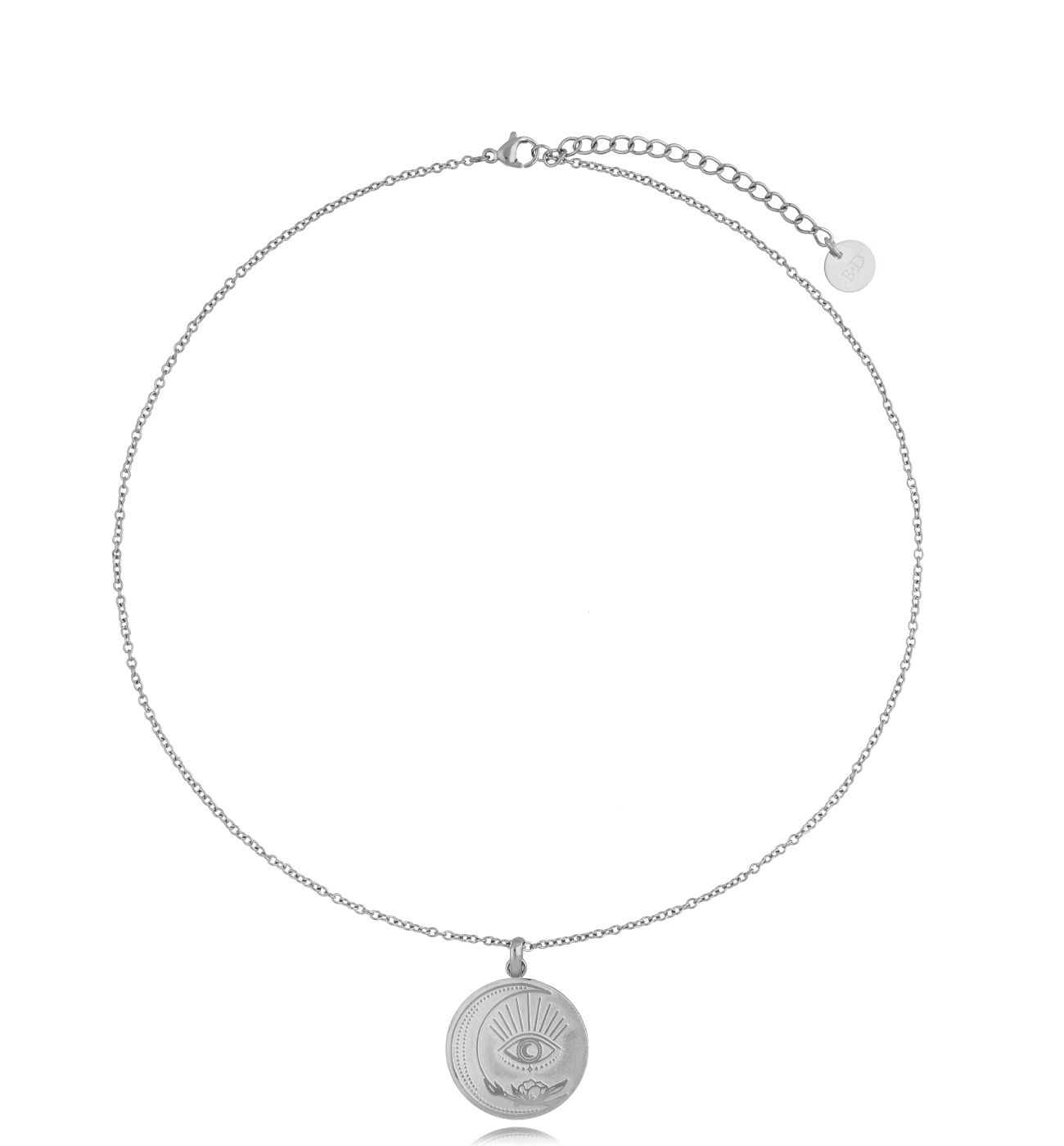 Naszyjnik srebrny z okiem Mystic - By Dziubeka