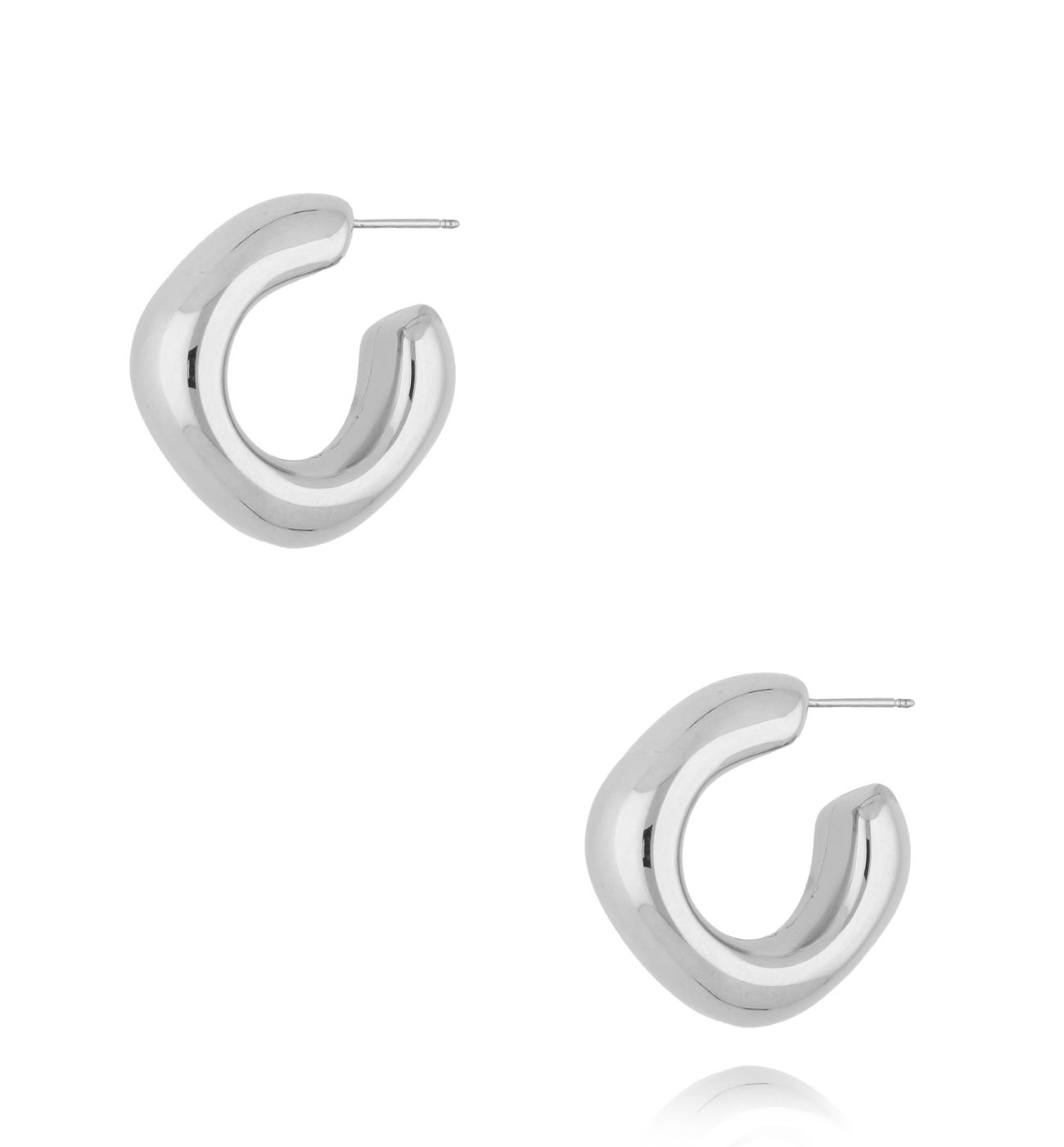 Kolczyki srebrne dmuchane October - By Dziubeka