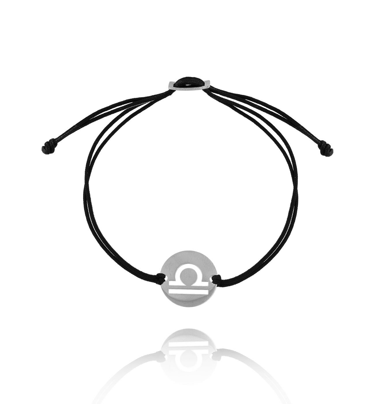 Bransoletka srebrna znak zodiaku WAGA BSE0103