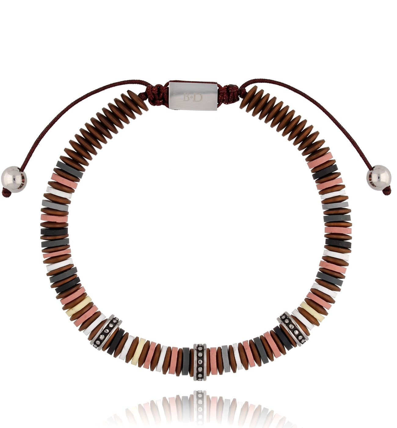 Bransoletka brązowa UFO 67 - By Dziubeka