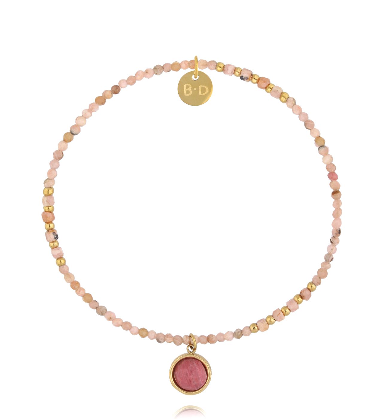 Bransoletka z rodochrozytami BTW3372