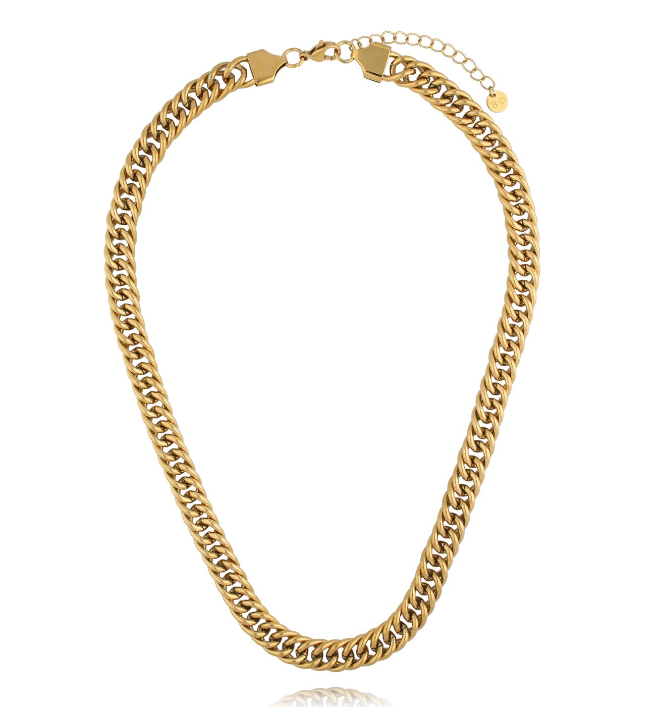 Naszyjnik łańcuch złoty NSY0499 - By Dziubeka