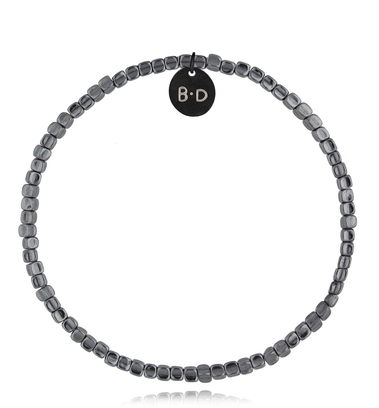 Bransoletka ze stalowymi hematytami Vision BTW2351