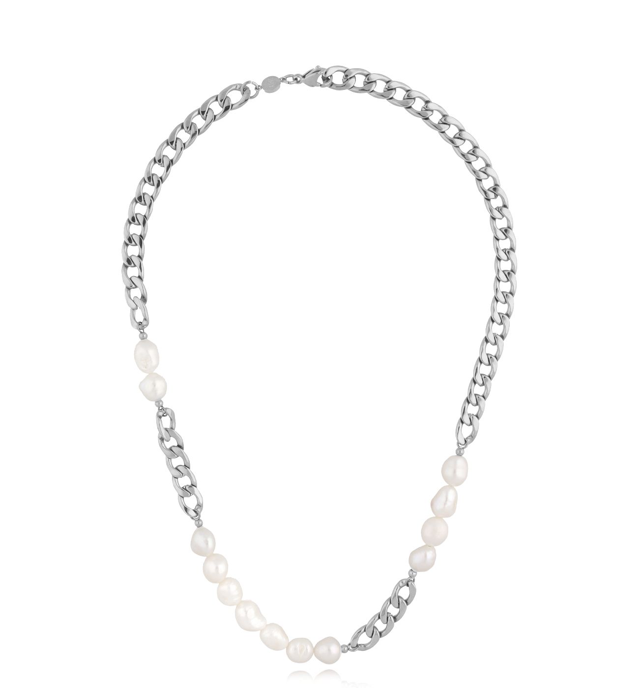 Naszyjnik srebrny z perłami Ulluring NSA0775