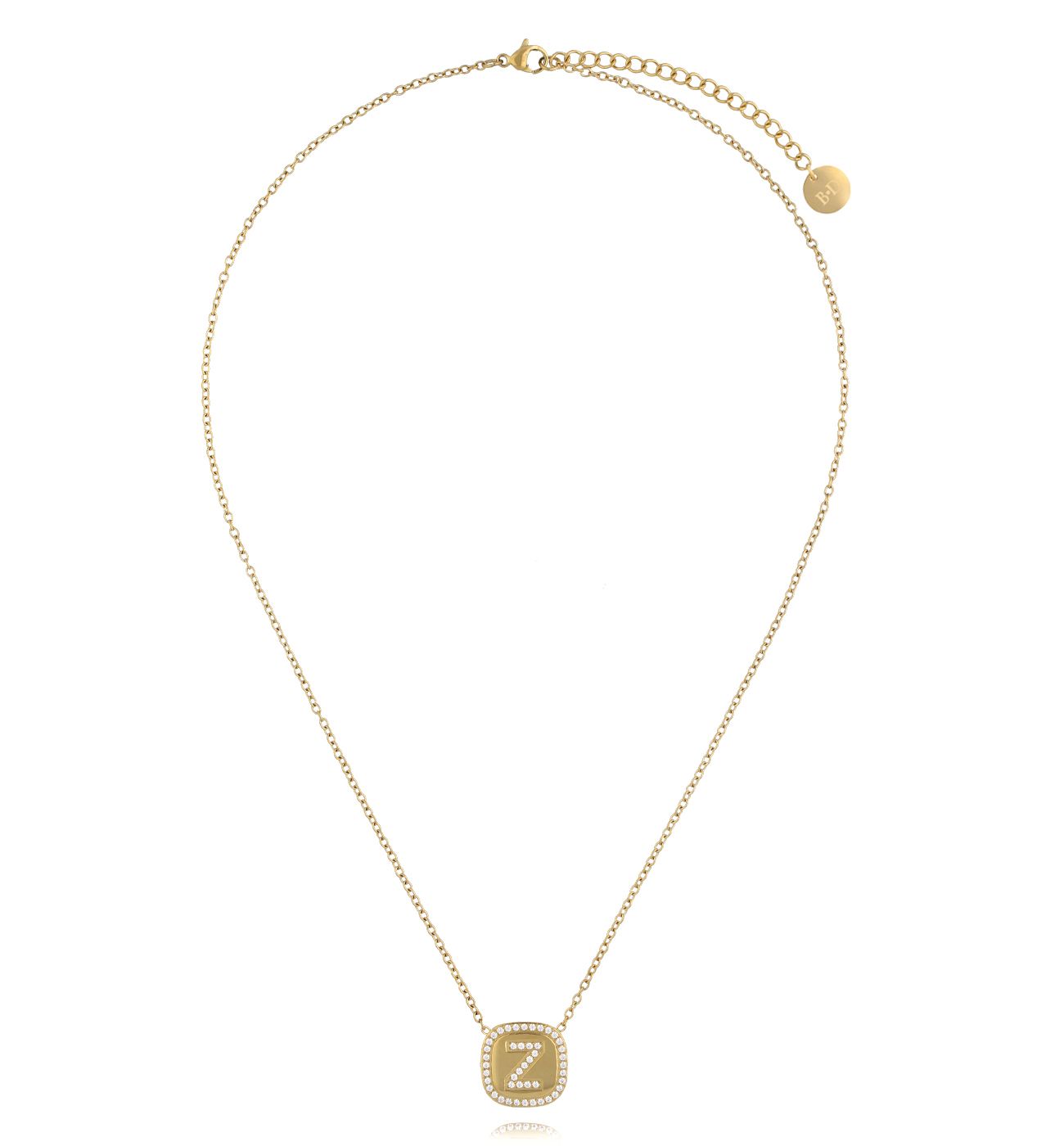 Naszyjnik z literką Z złoty NSA1428