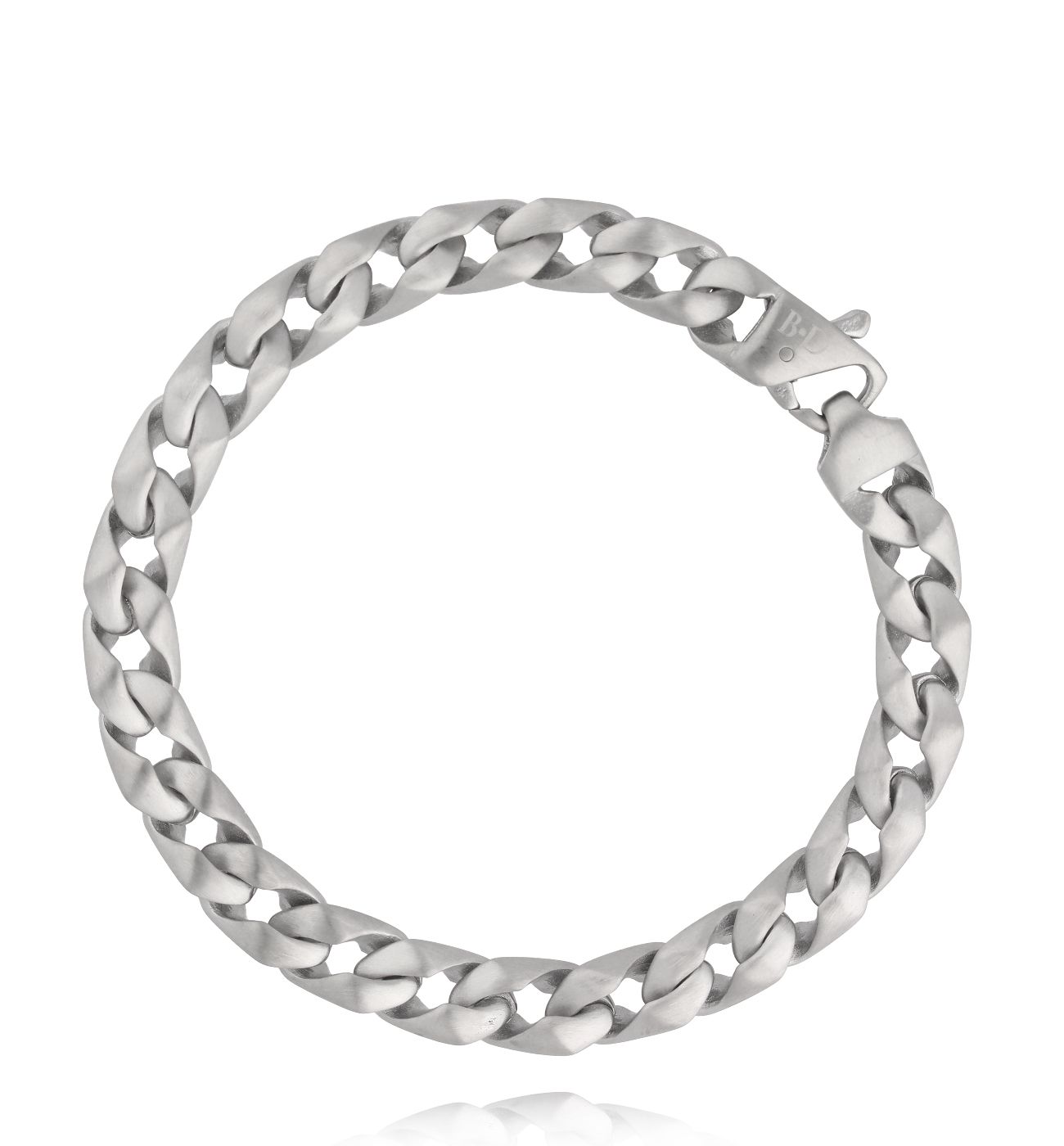 Bransoletka męska srebrny łańcuch Harald 59 - By Dziubeka