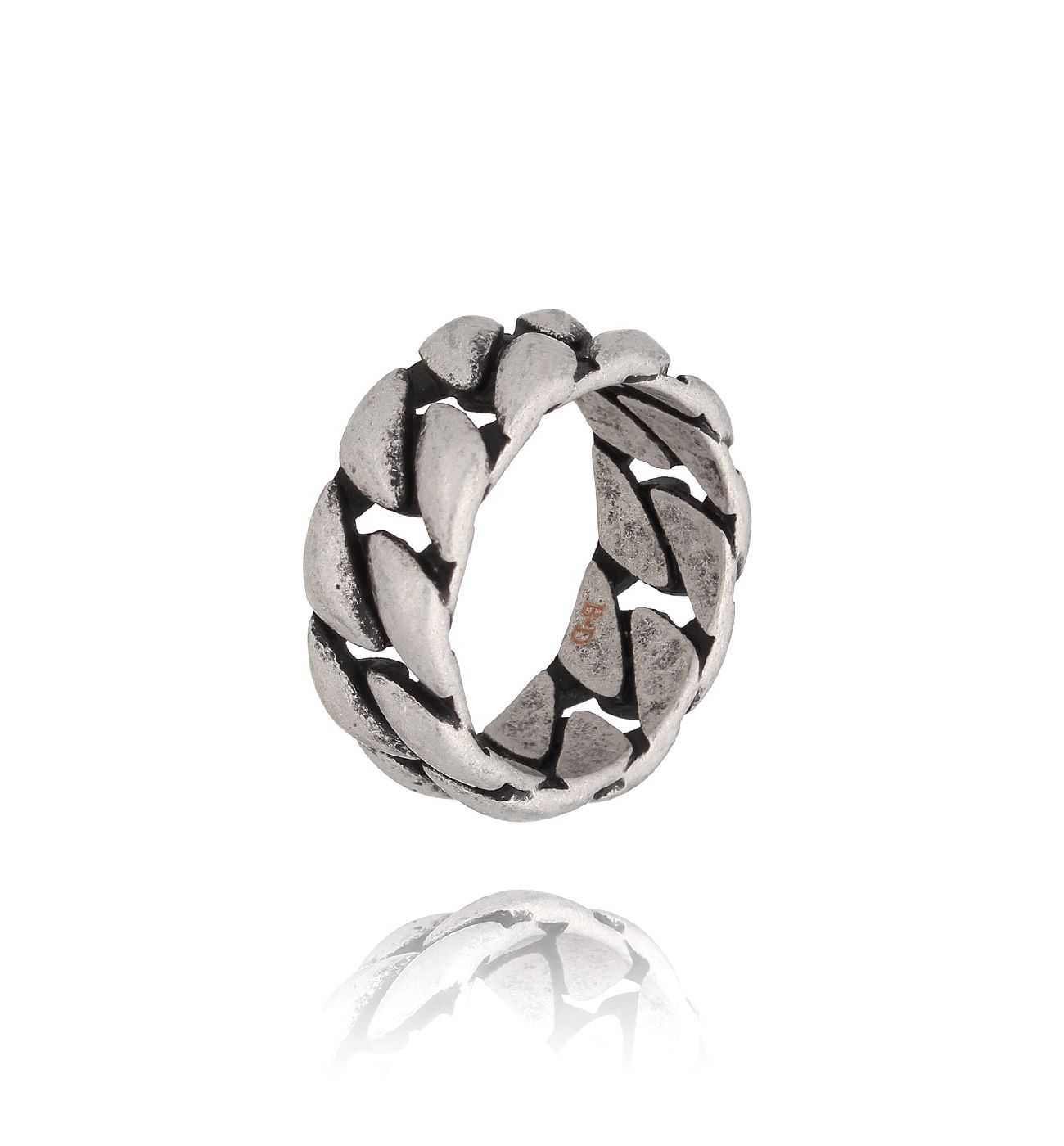 Pierścionek męski łańcuch Oddvar PMITC0064 - By Dziubeka