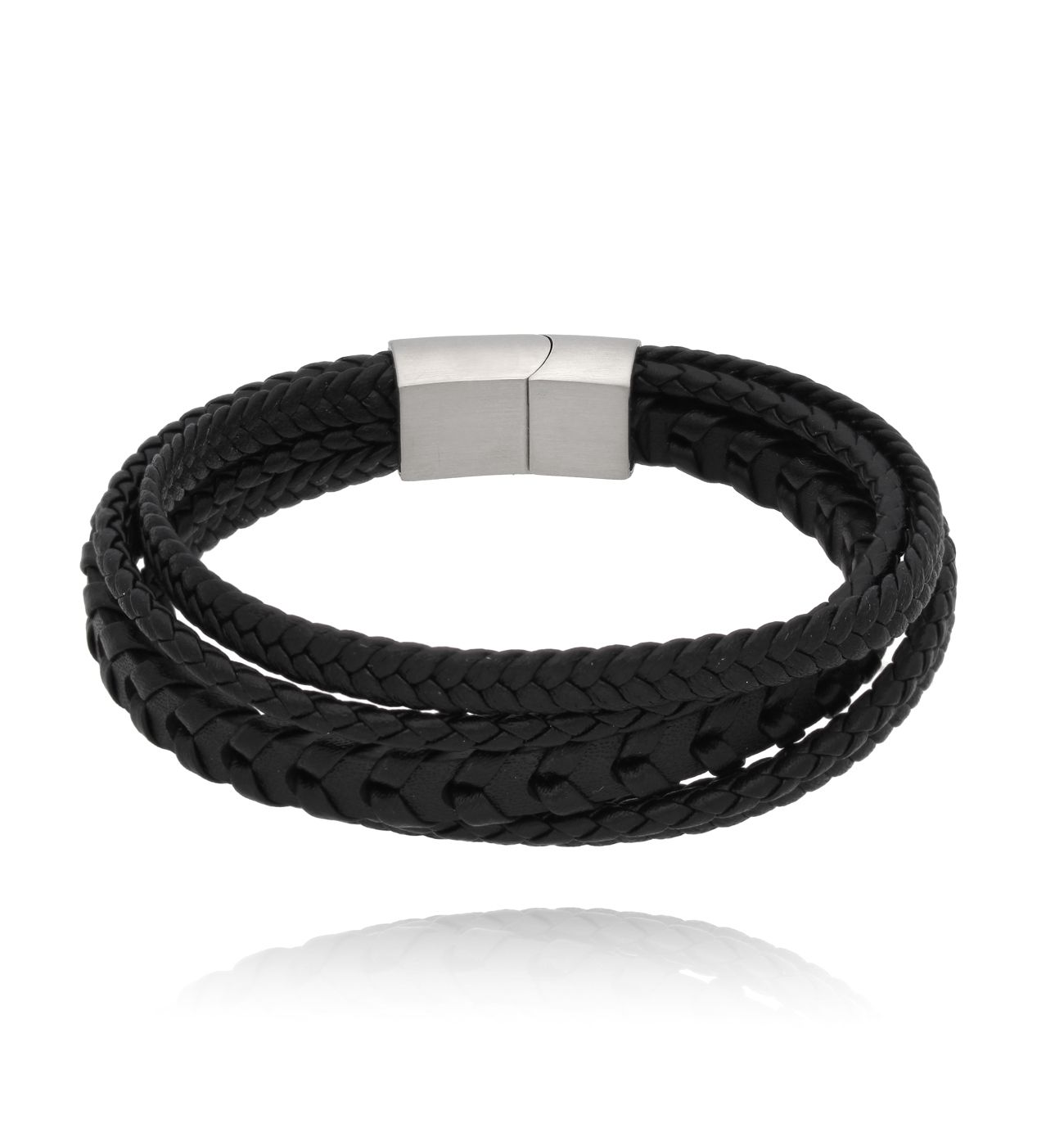 Bransoletka męska skórzana Alceste BMITC0757