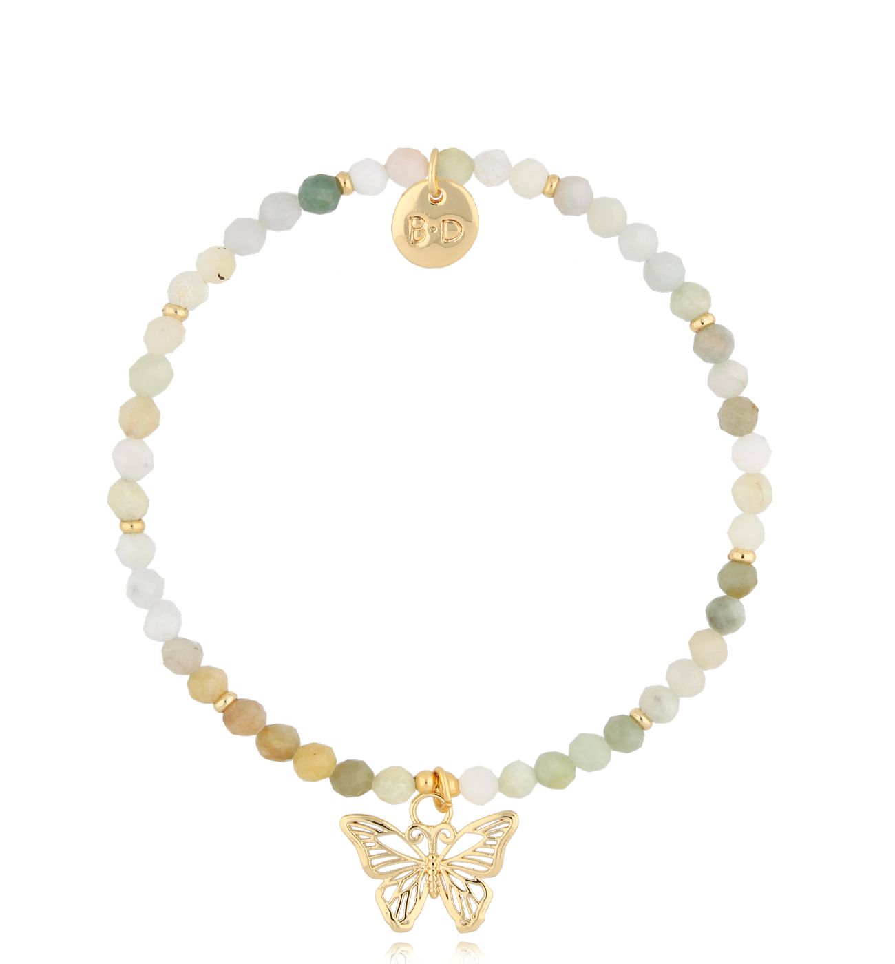 Bransoletka z jadeitami Calculi - By Dziubeka