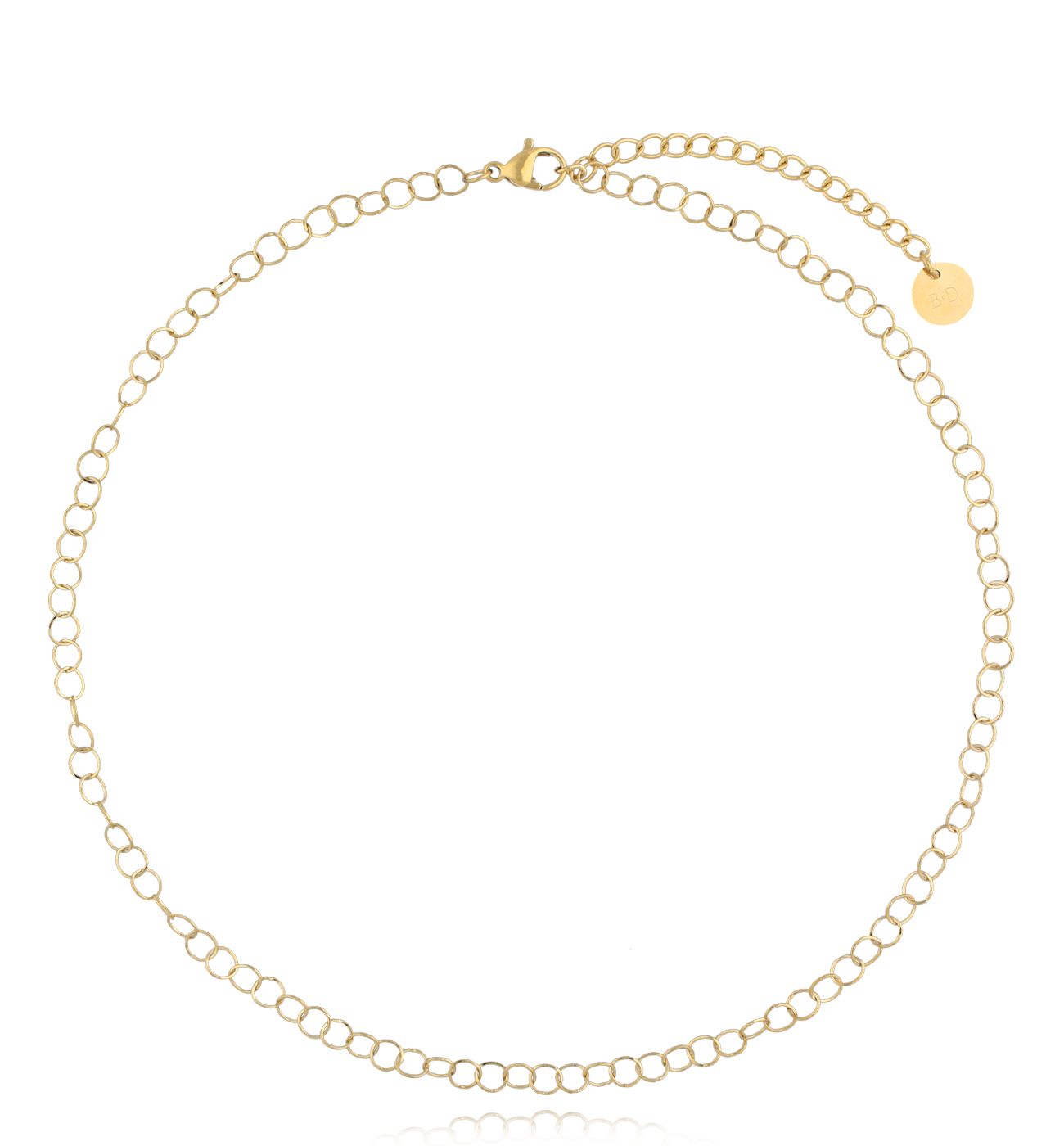 Naszyjnik złoty łańcuszek Beatrix NSA0782