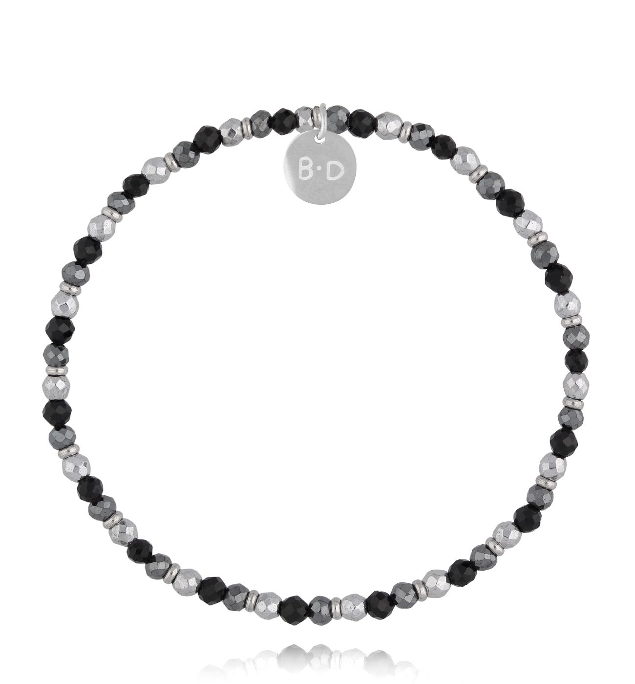 Bransoletka z hematytami - By Dziubeka