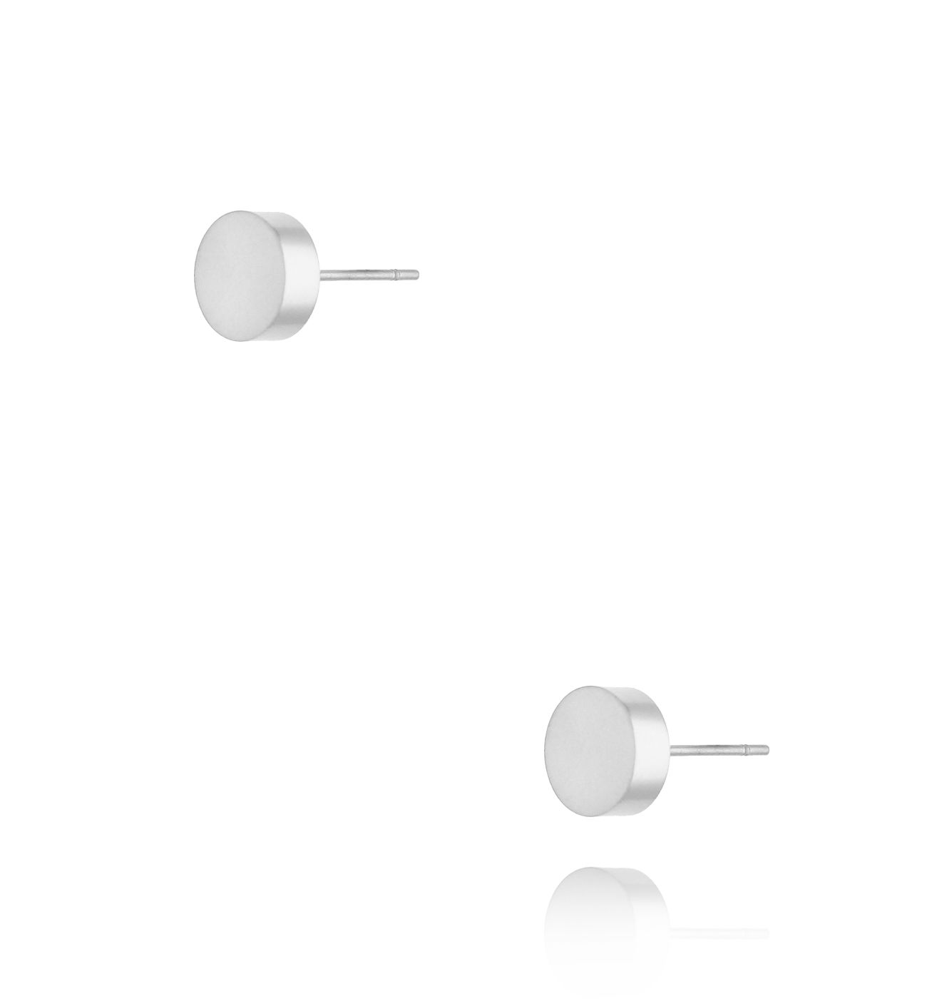 Kolczyki srebrne dyski Erlend 066 - By Dziubeka