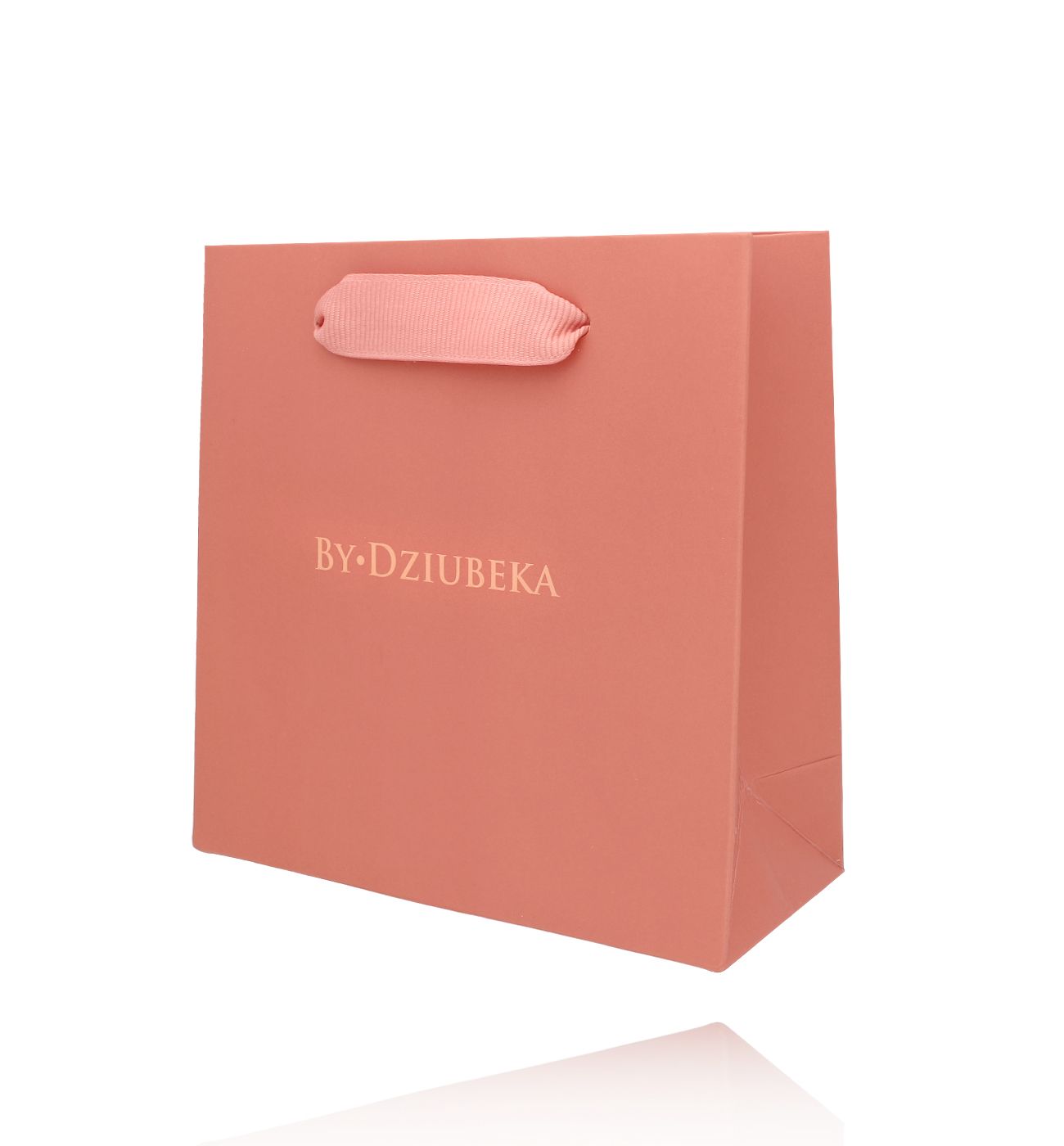 Torebka prezentowa peach pink mała OPA0252