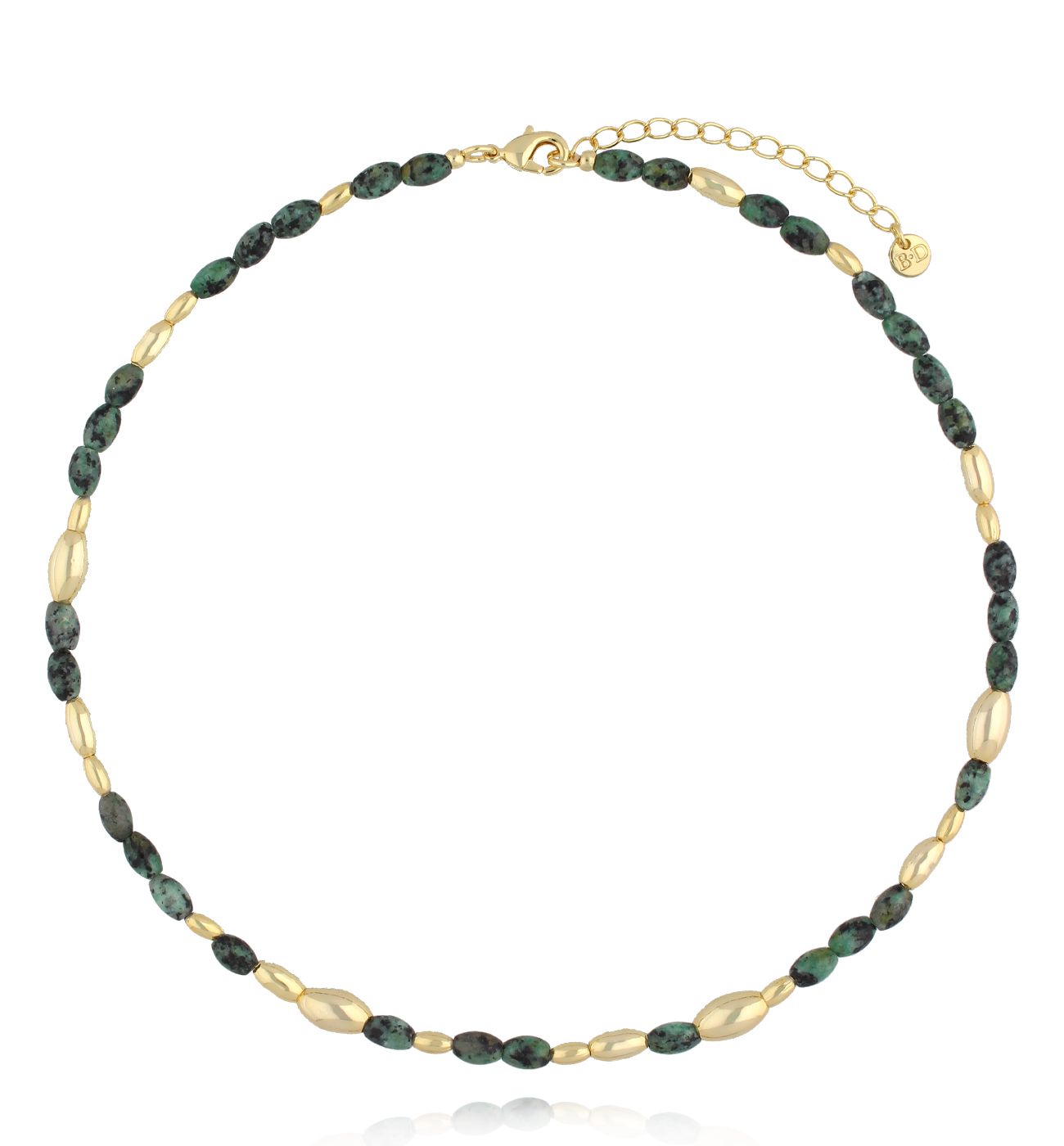 Naszyjnik z turkusami afrykańskimi - By Dziubeka