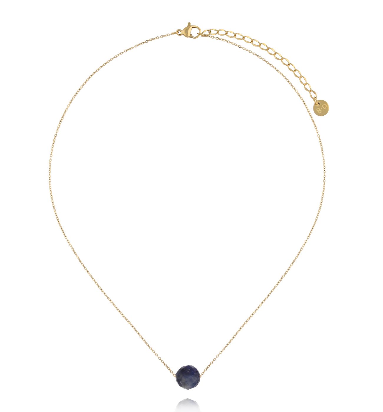 Naszyjnik z sodalitem - By Dziubeka