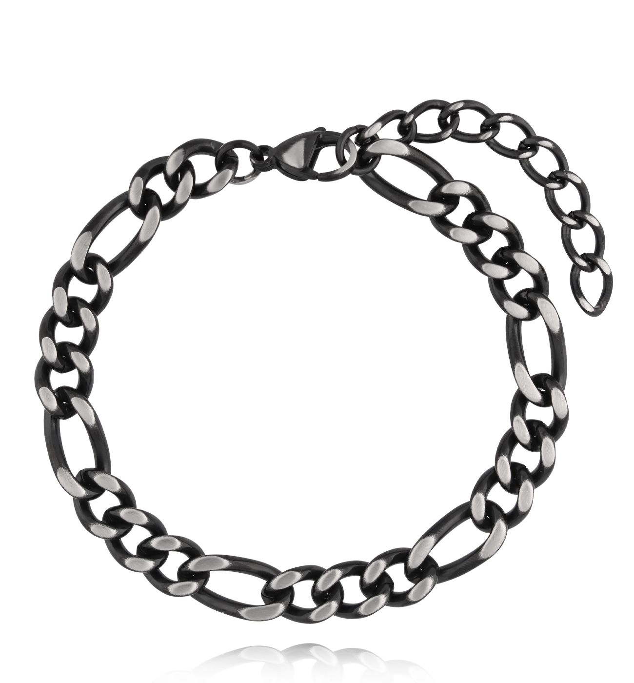 Bransoletka męska z czarnym łańcuchem Frothi BMITC0518