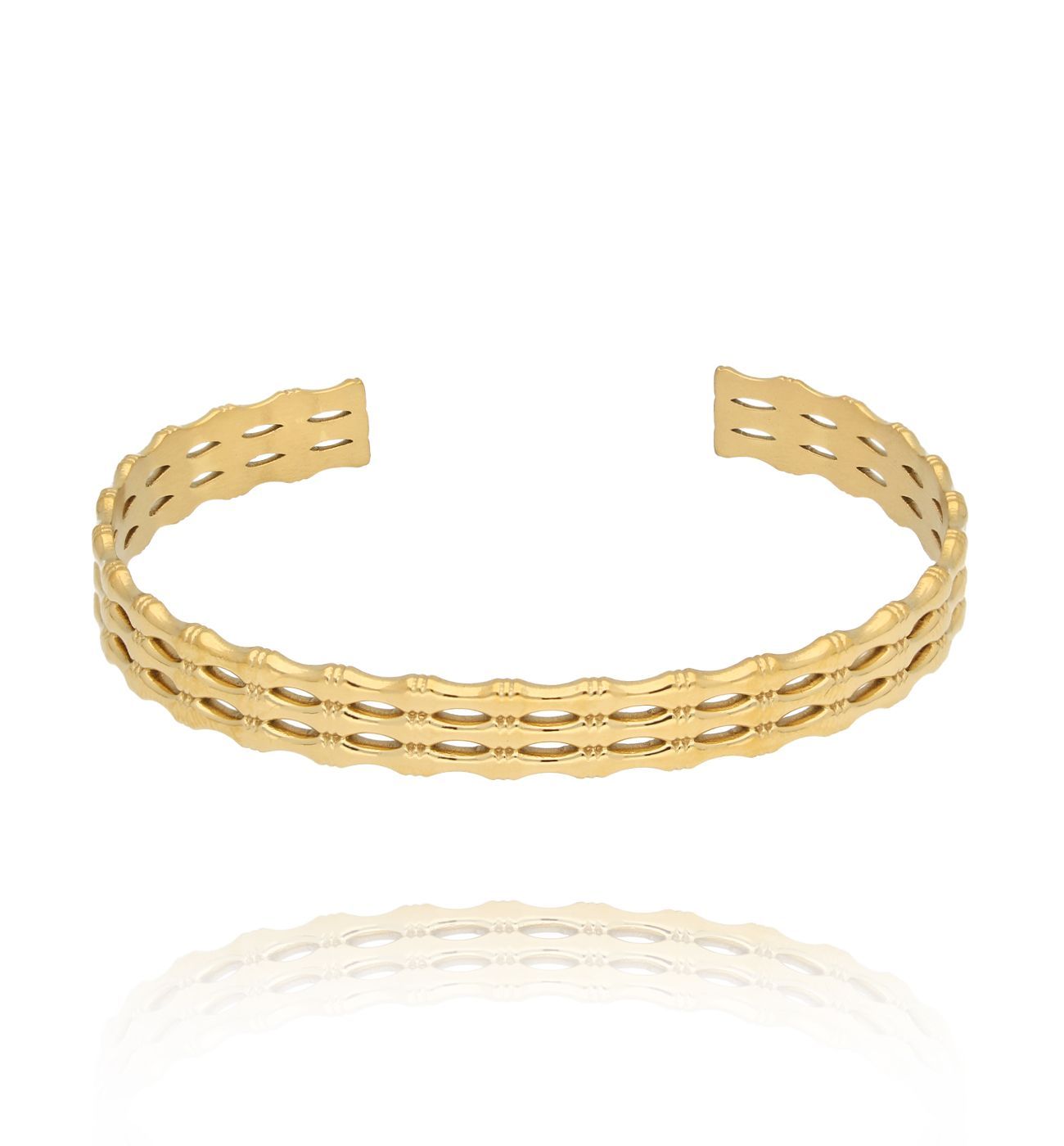 Bransoletka obręcz złota Amore Adornments BSA0716