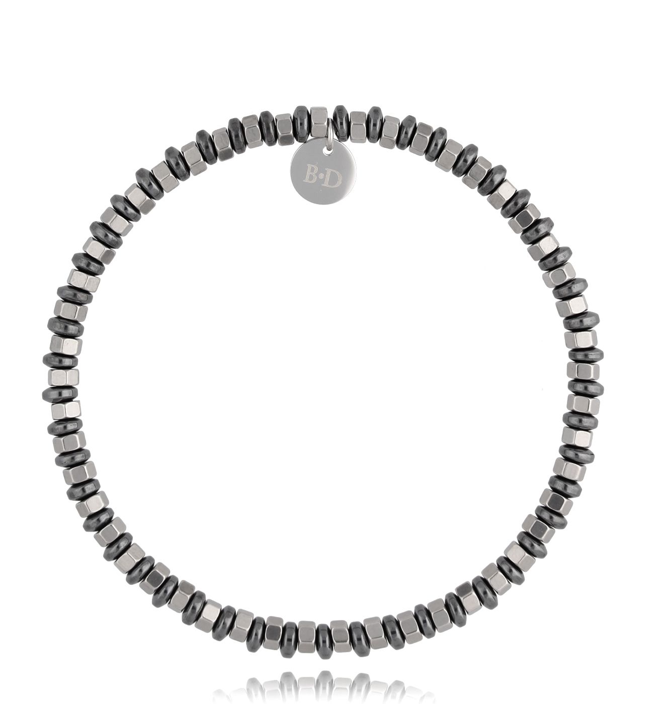 Bransoletka męska z hematytami Bodhi BMITC0458