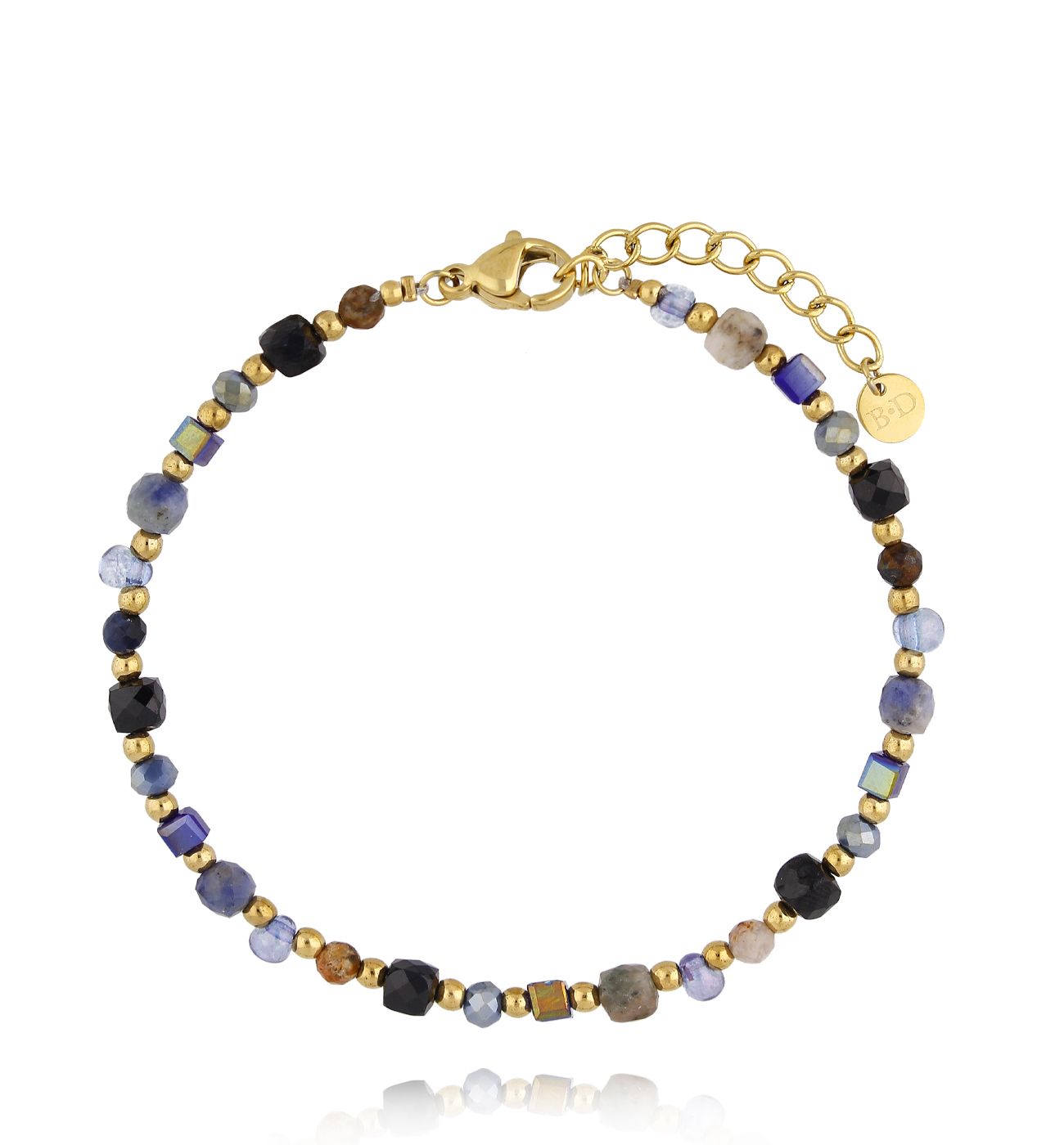 Bransoletka z lapisami Serenity BPA0493