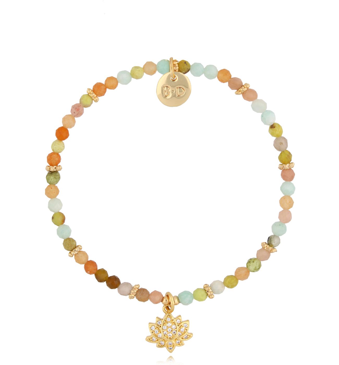 Bransoletka z kamieniami naturalnymi Amayas - By Dziubeka