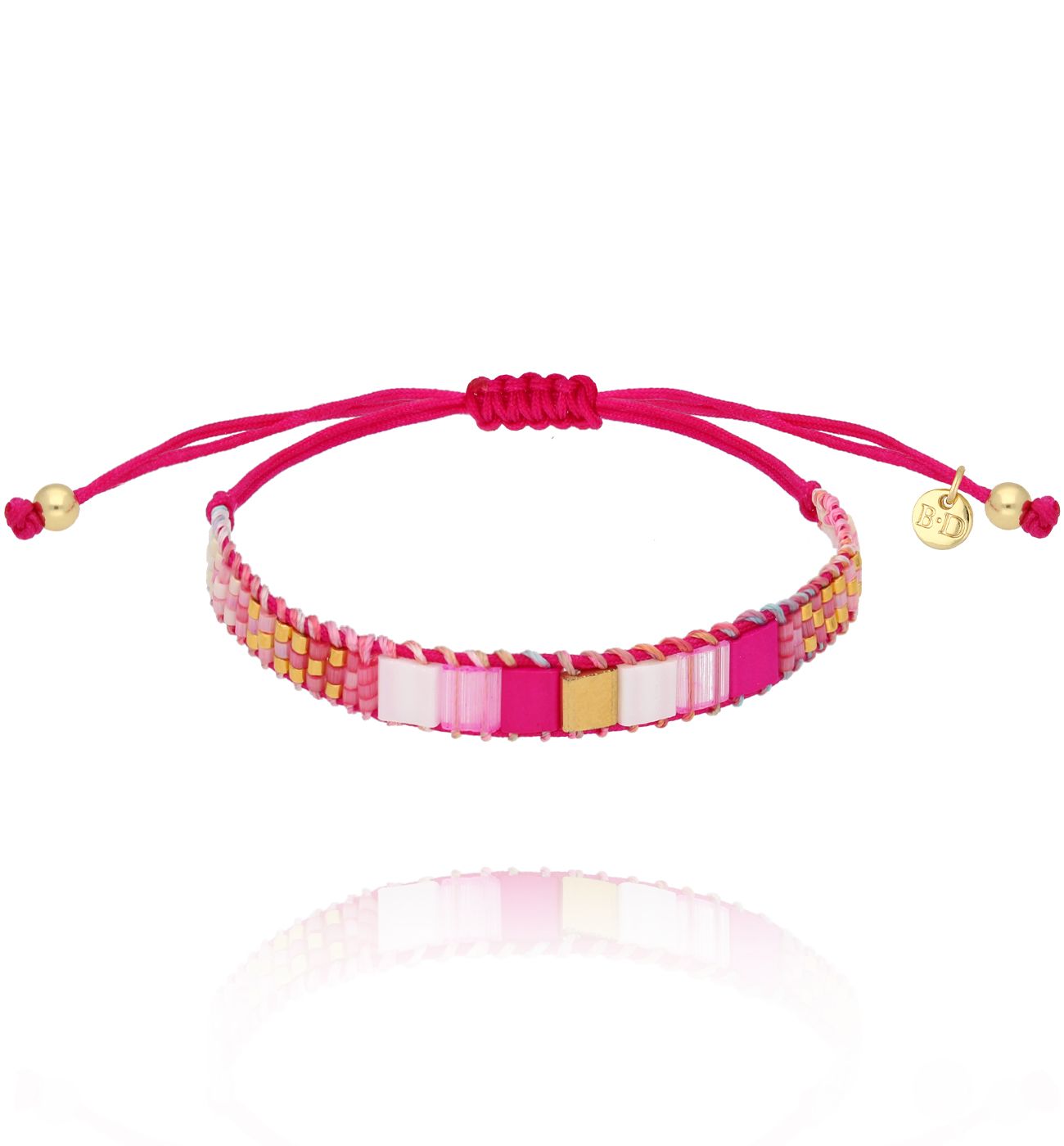 Bransoletka fuksjowa Yummy - By Dziubeka