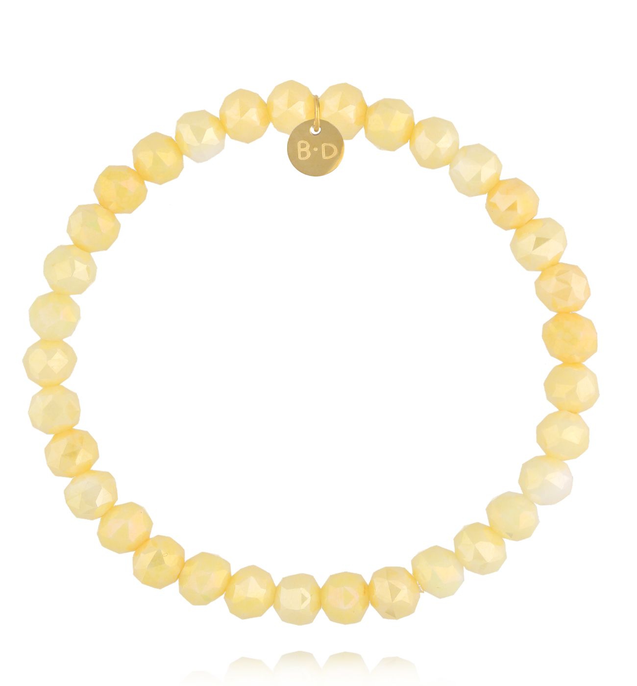 Bransoletka z masełkowymi kryształkami BCY0439