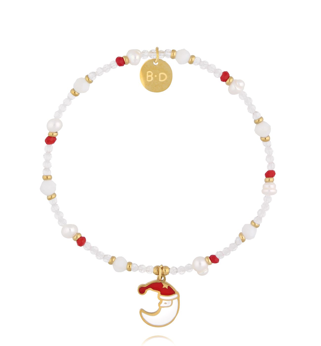 Bransoletka świąteczna z księżycem BTW3153