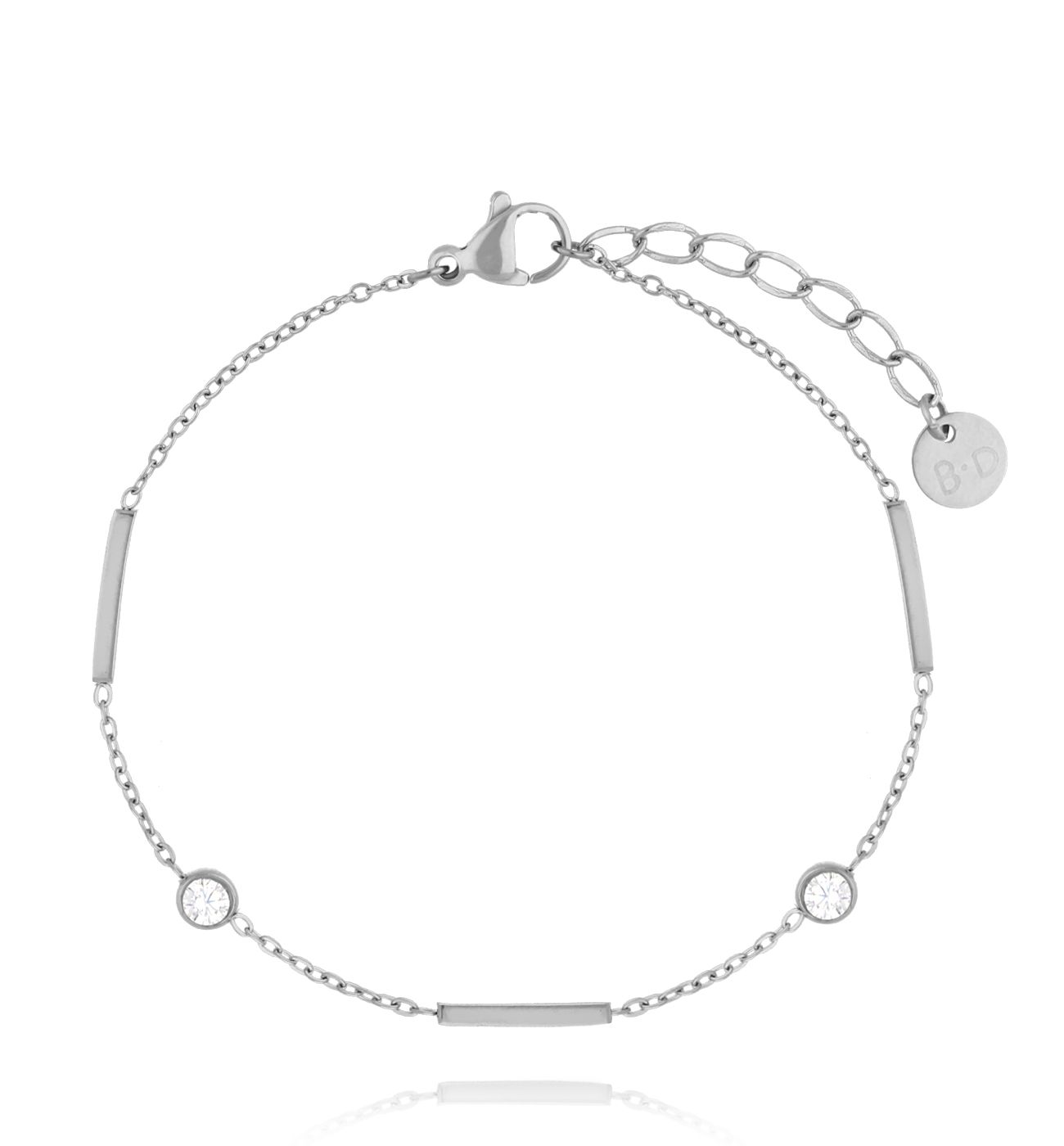 Bransoletka srebrna BSY0387 - By Dziubeka